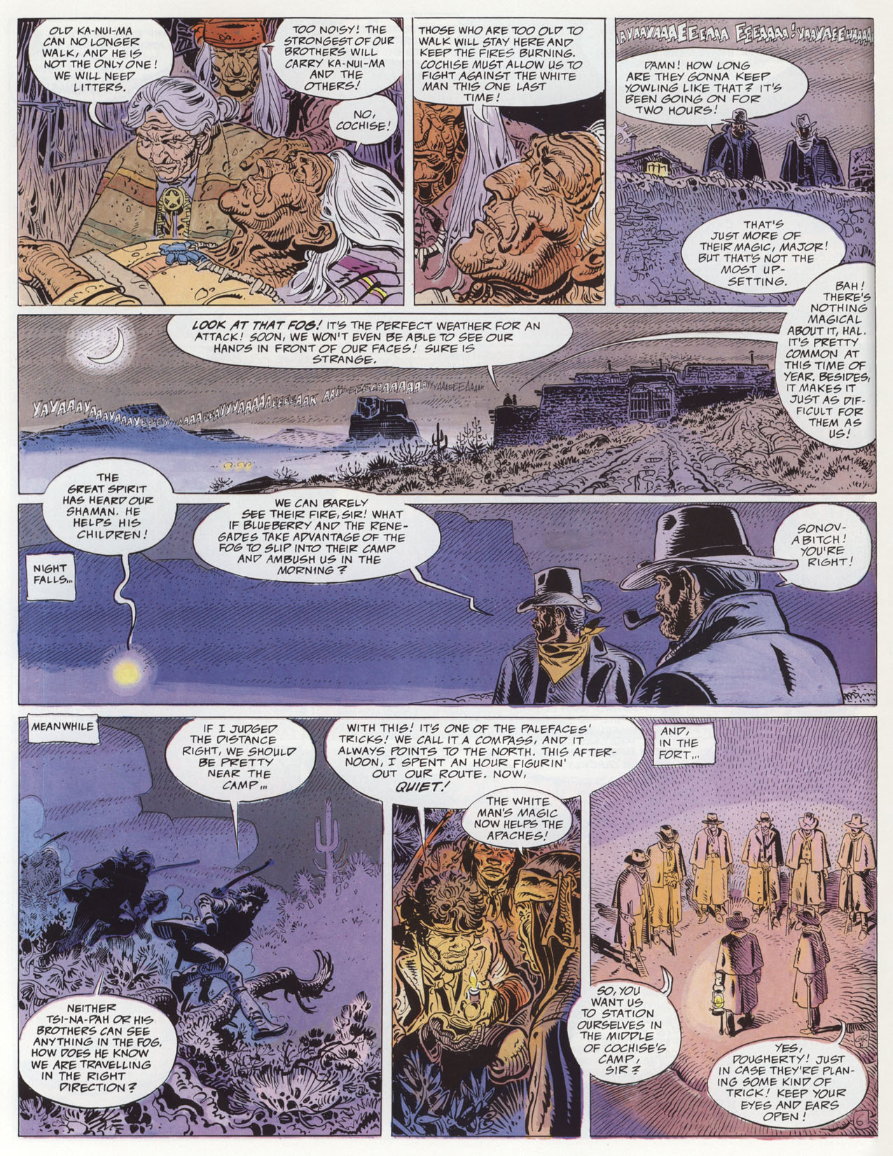Read online Epic Graphic Novel: Blueberry comic -  Issue #4 - 58