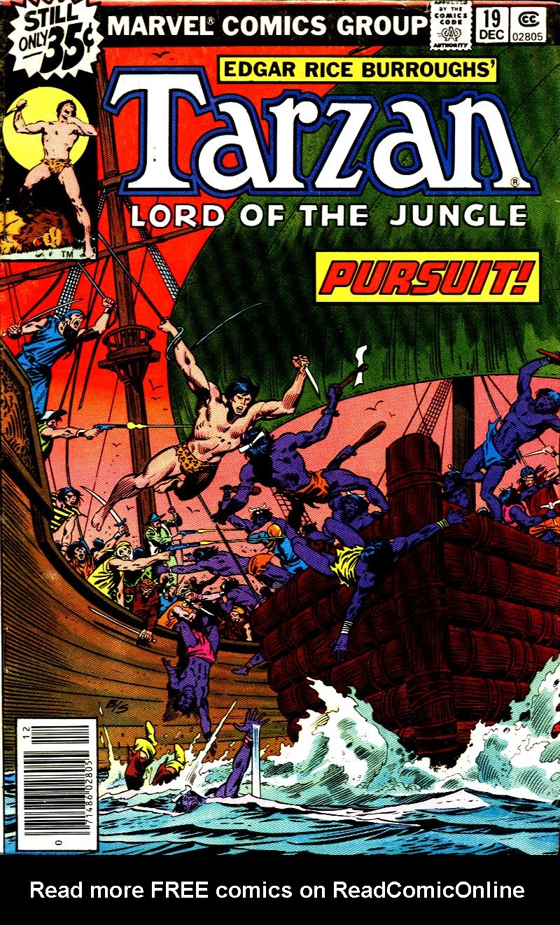Read online Tarzan (1977) comic -  Issue #19 - 1