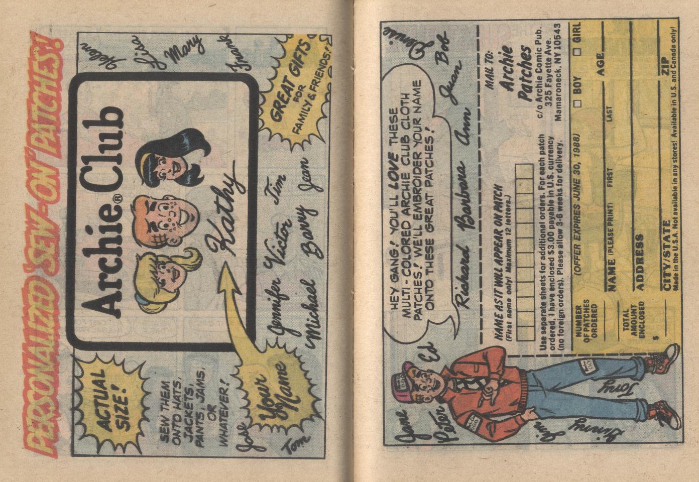 Read online Archie...Archie Andrews, Where Are You? Digest Magazine comic -  Issue #56 - 55