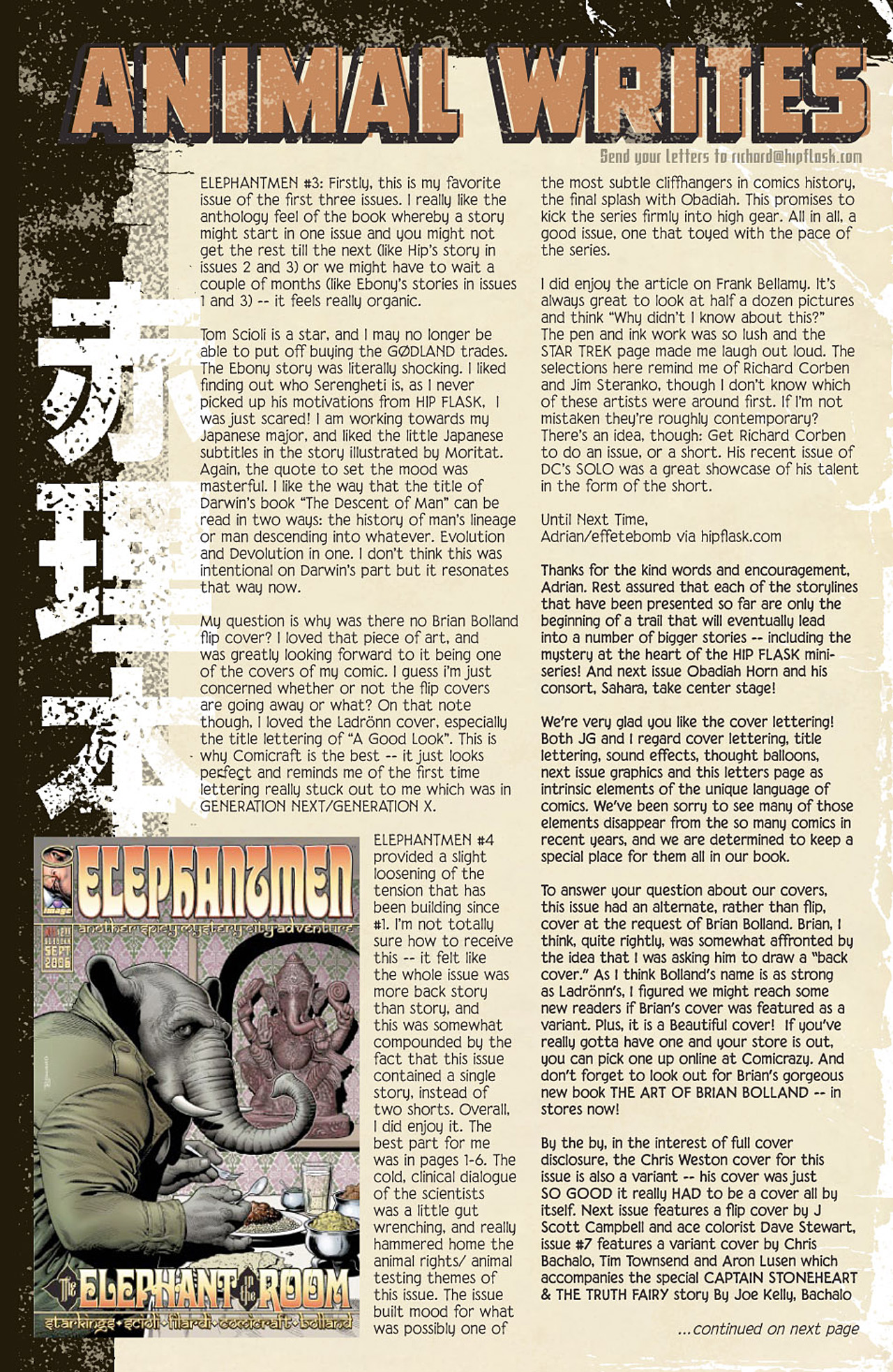 Read online Elephantmen comic -  Issue #5 - 25