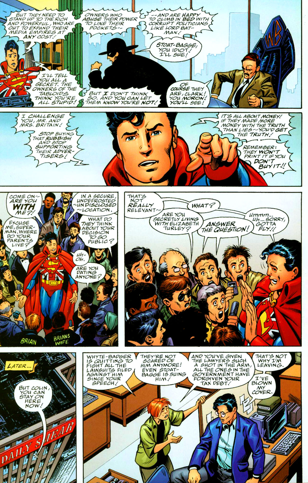 Read online Superman: True Brit comic -  Issue # Full - 90
