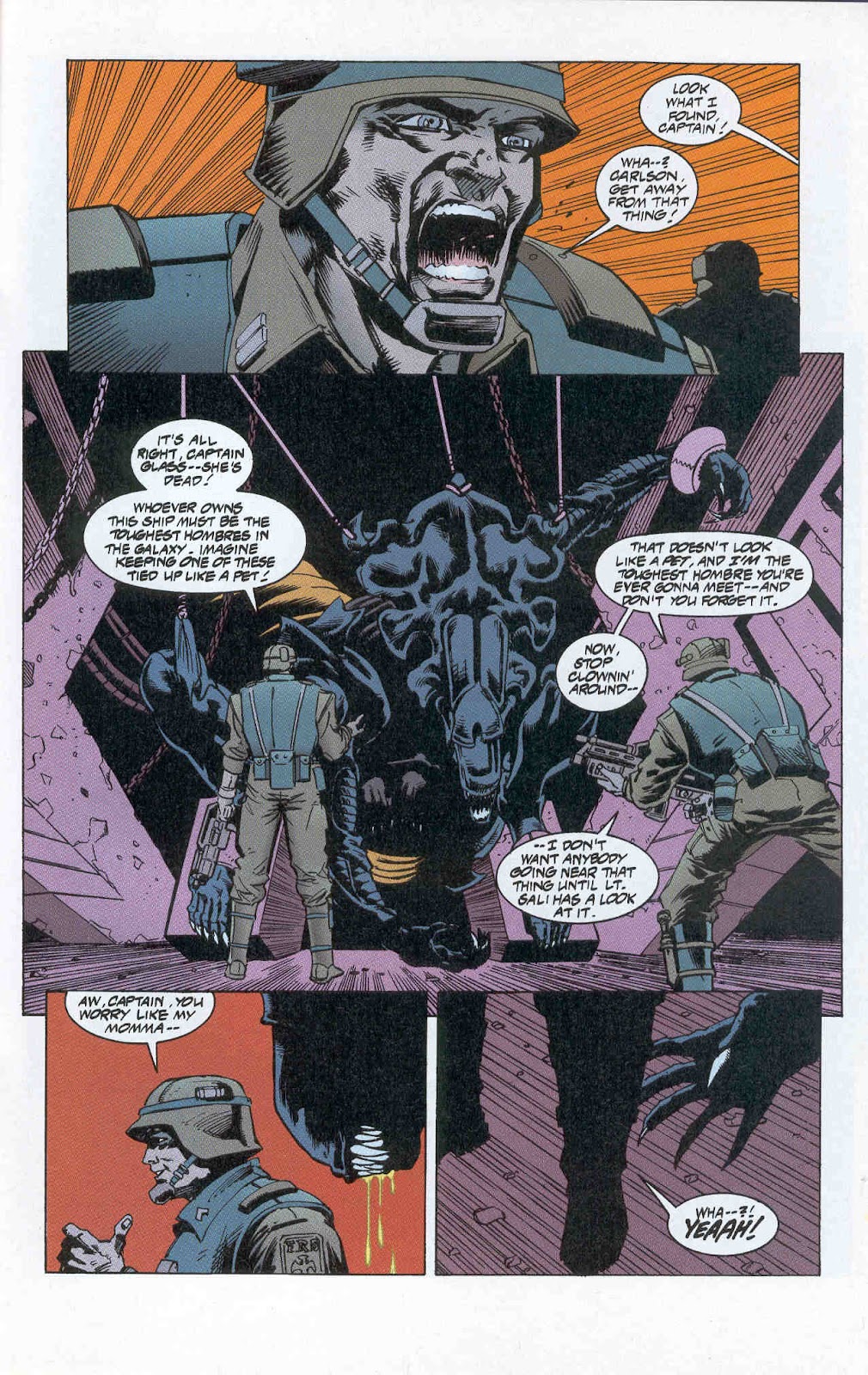 Aliens vs. Predator: Duel issue 1 - Page 17