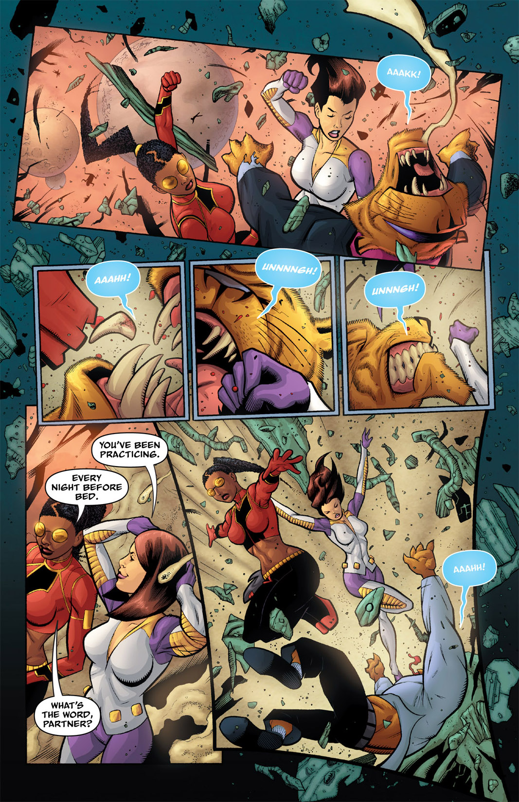 Read online The Many Adventures of Miranda Mercury: Time Runs Out comic -  Issue # TPB - 85