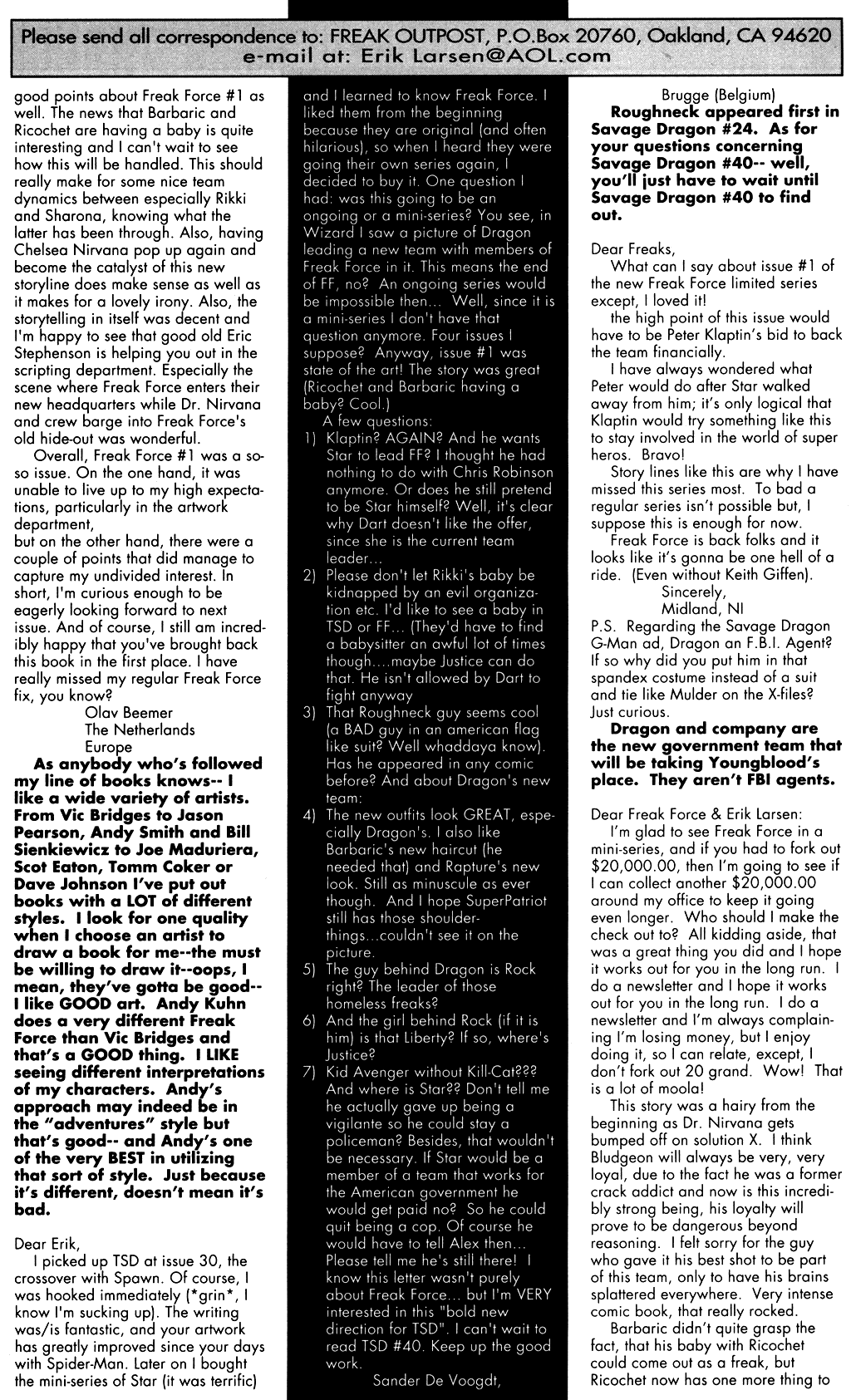 Read online Freak Force (1997) comic -  Issue #2 - 26