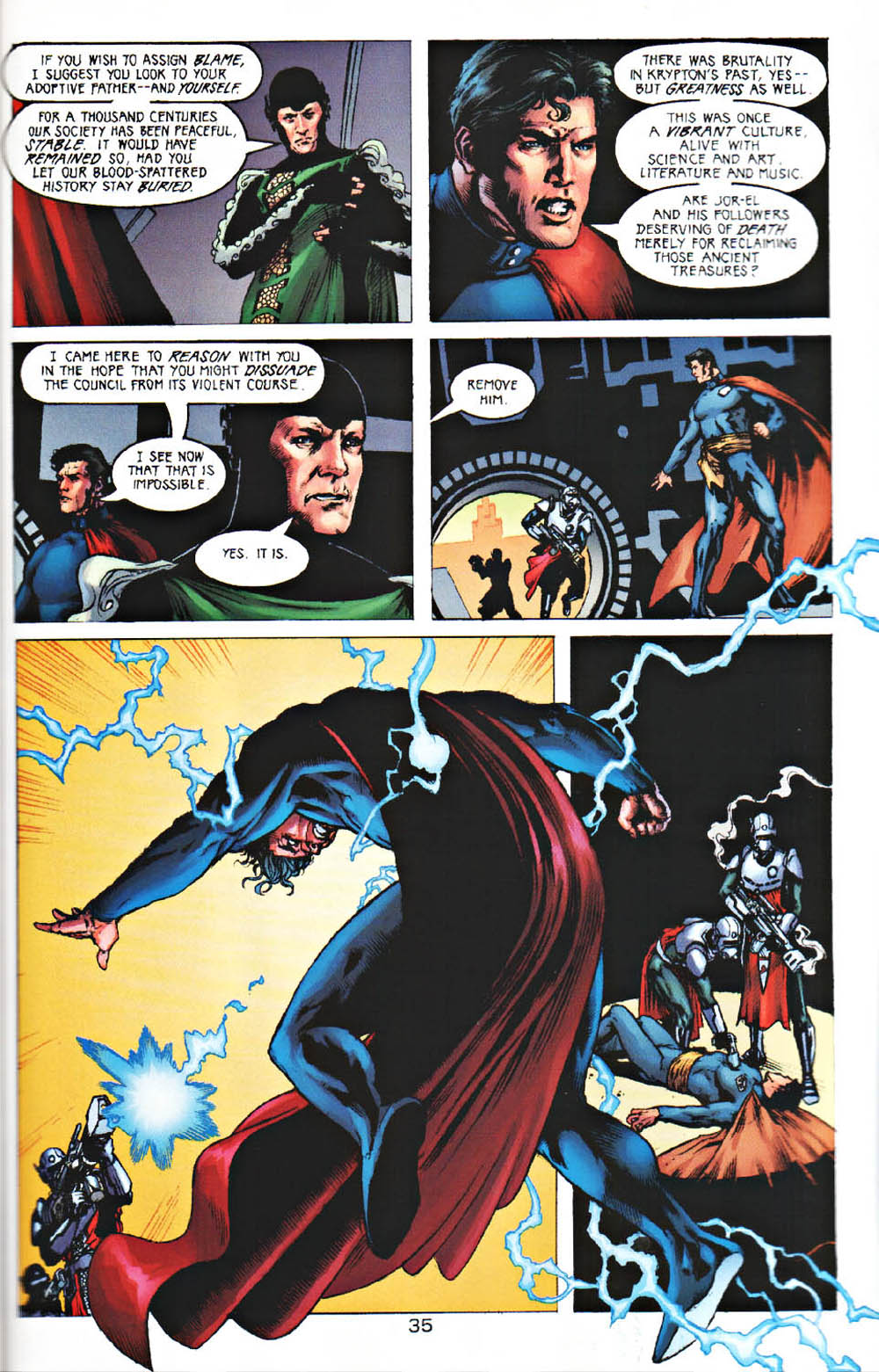 Read online Superman: Last Stand on Krypton comic -  Issue # TPB - 34