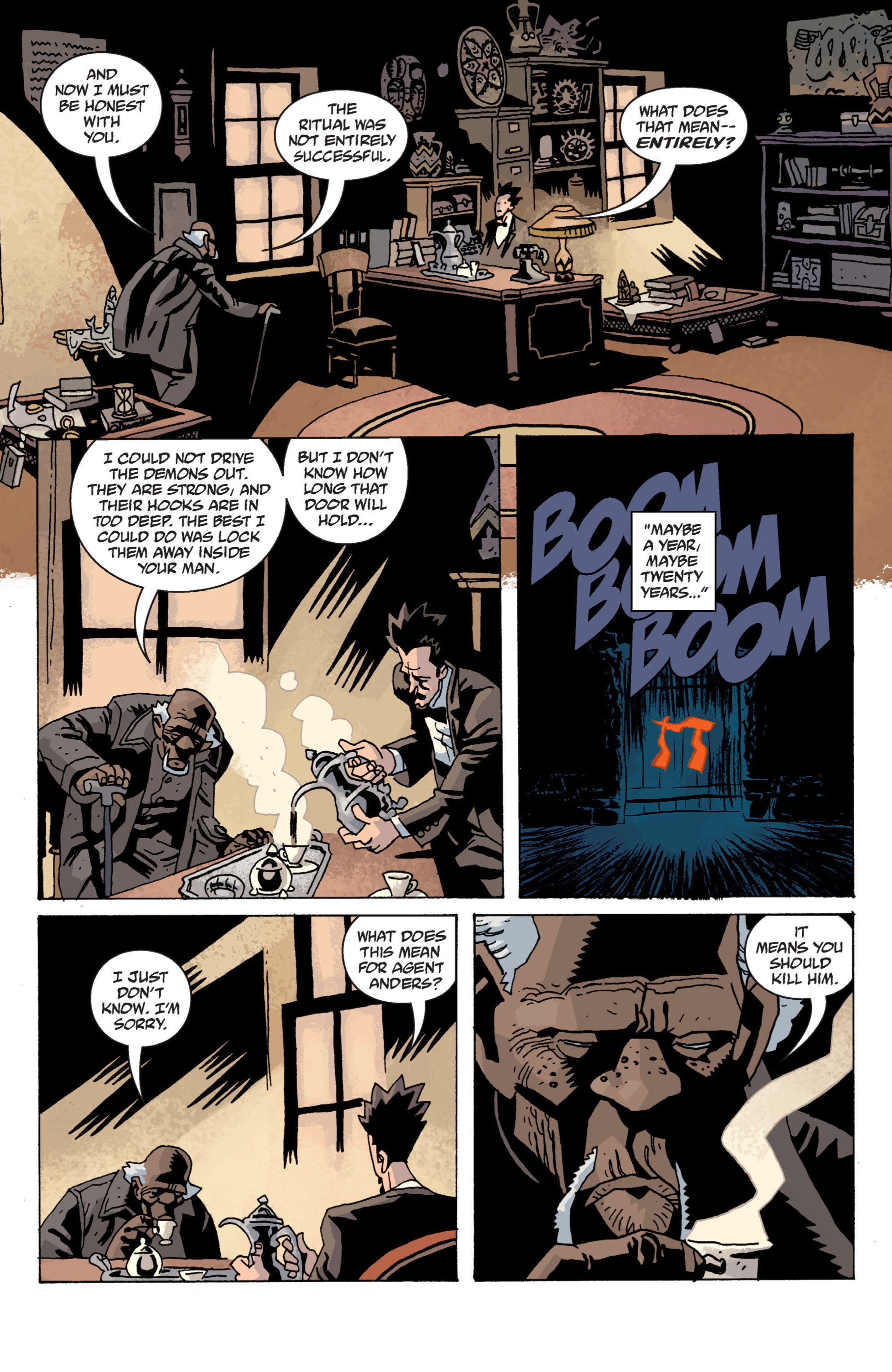Read online B.P.R.D.: Hollow Earth and Other Stories comic -  Issue # TPB 13 - 131
