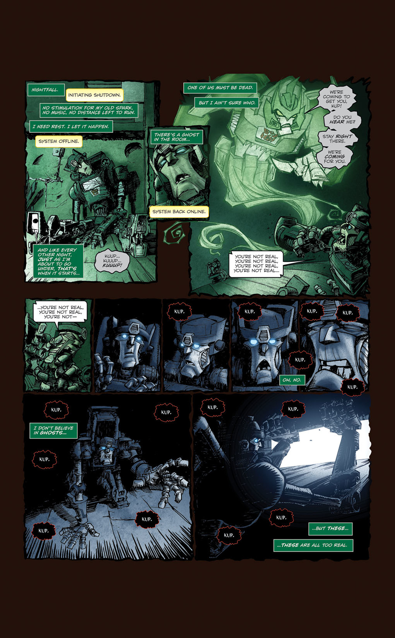 Read online Transformers Spotlight: Kup comic -  Issue # Full - 11