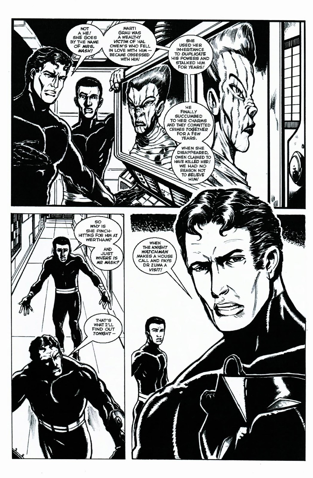Knight Watchman: Skeletons In The Closet issue Full - Page 17