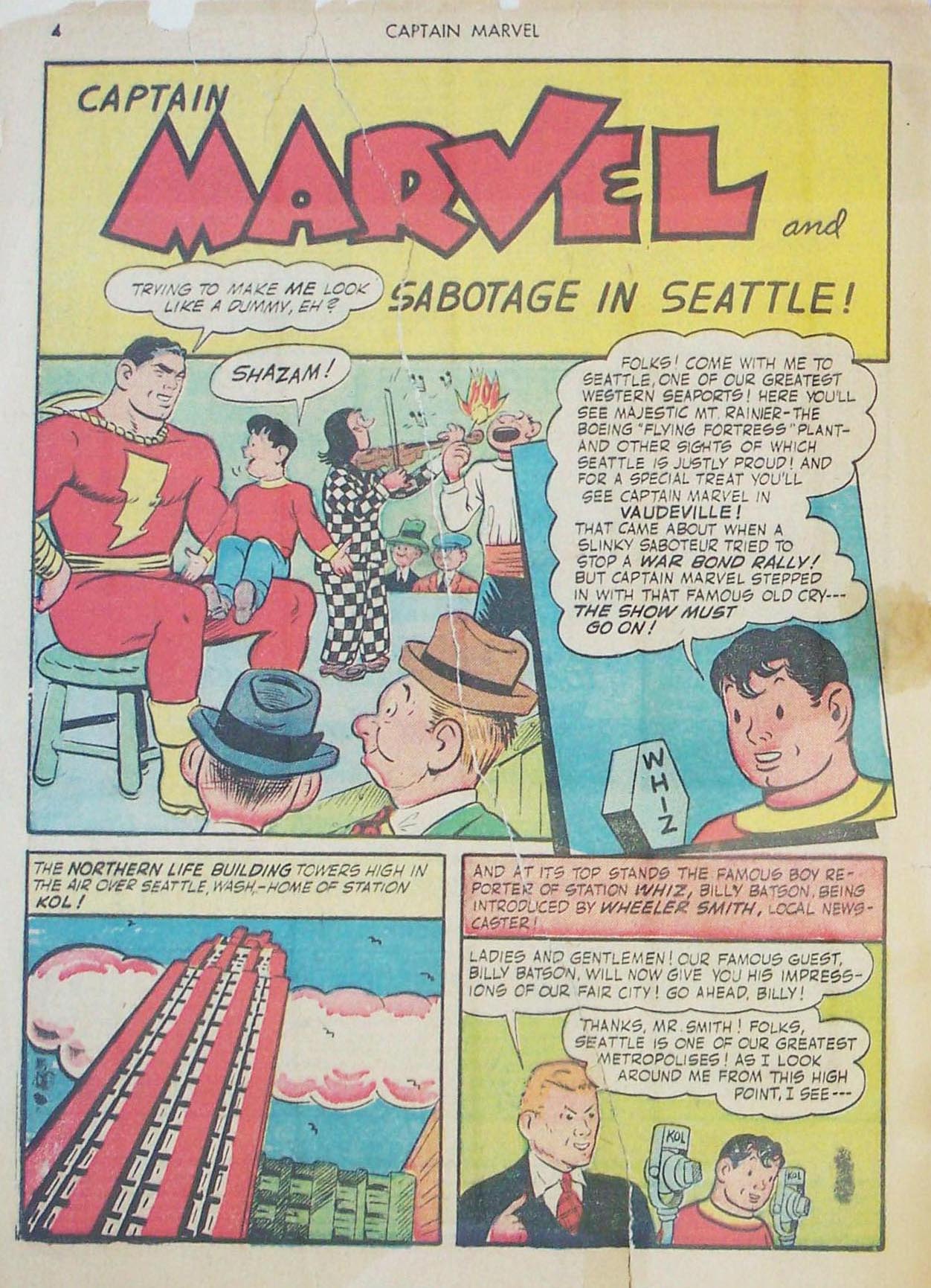 Read online Captain Marvel Adventures comic -  Issue #26 - 5