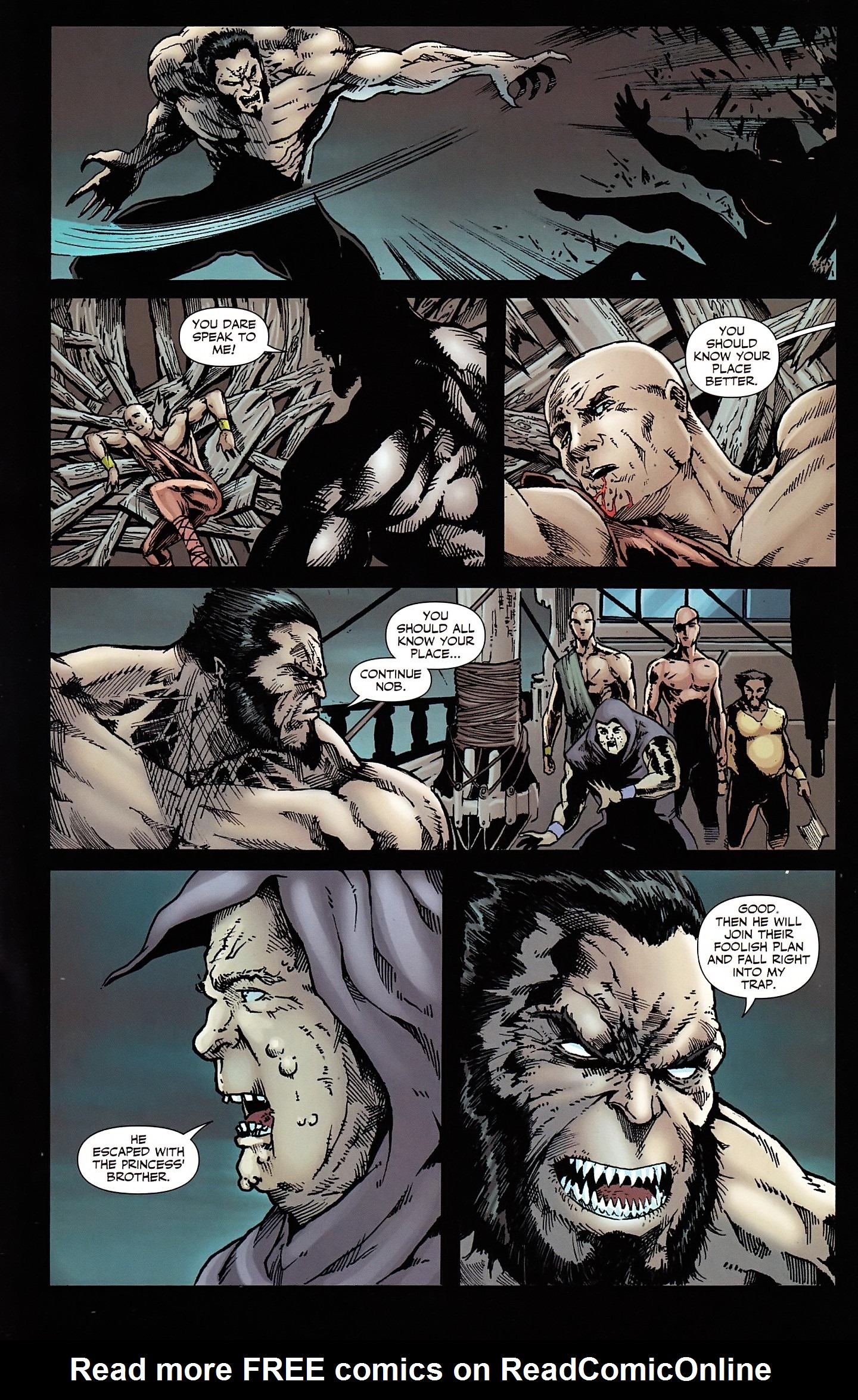 Read online Grimm Fairy Tales: Neverland Hook comic -  Issue #3 - 17