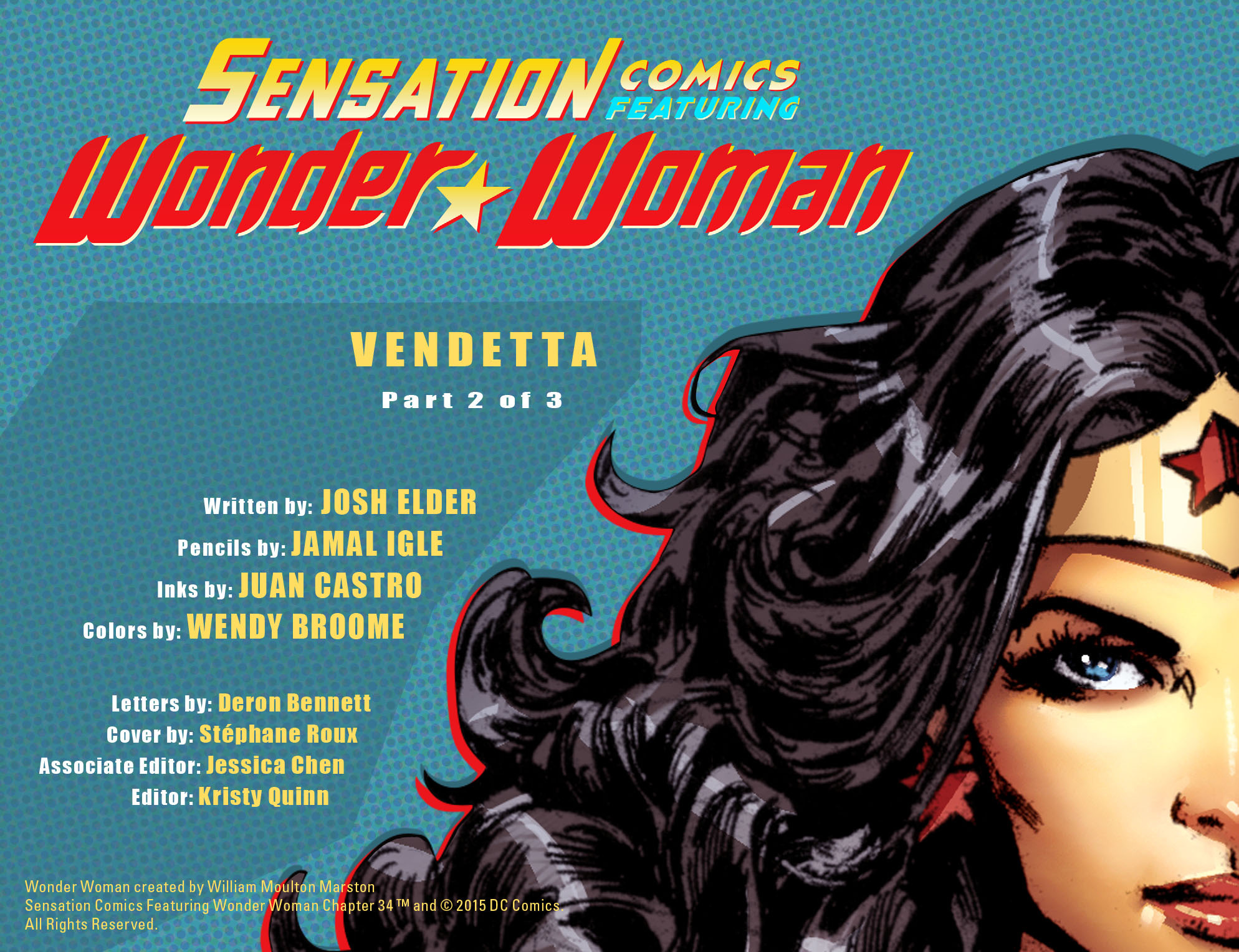Read online Sensation Comics Featuring Wonder Woman comic -  Issue #34 - 2