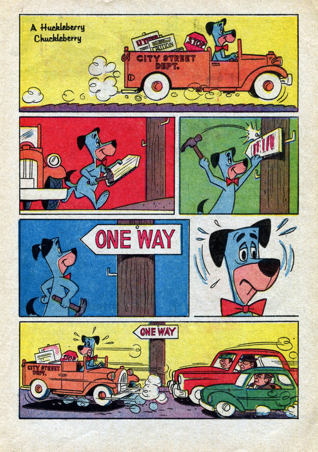 Read online Huckleberry Hound (1960) comic -  Issue #25 - 21