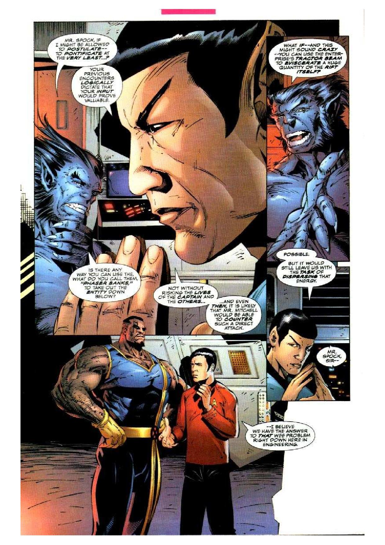 Read online Star Trek/X-Men comic -  Issue # Full - 29