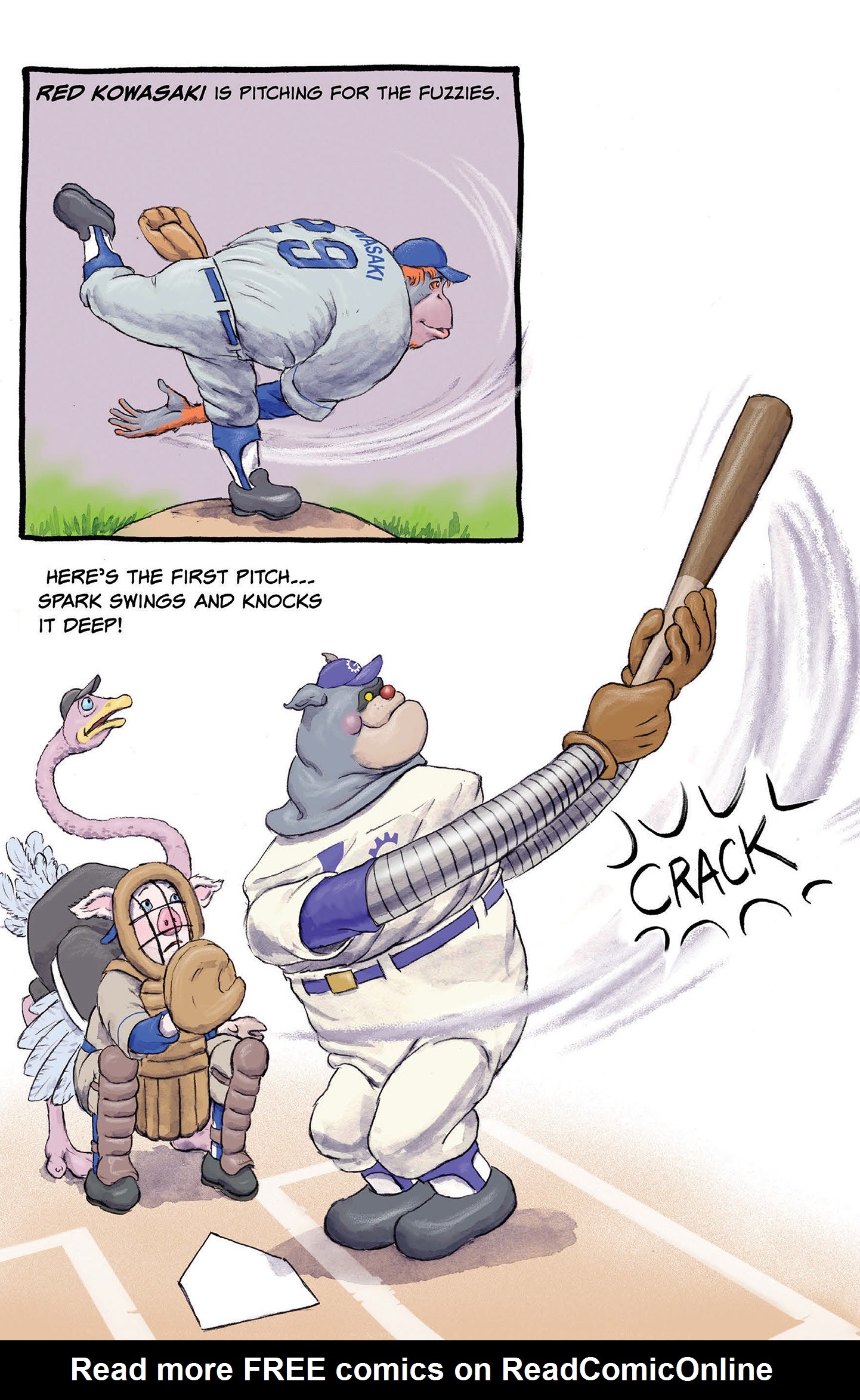 Read online Fuzzy Baseball comic -  Issue #3 - 11