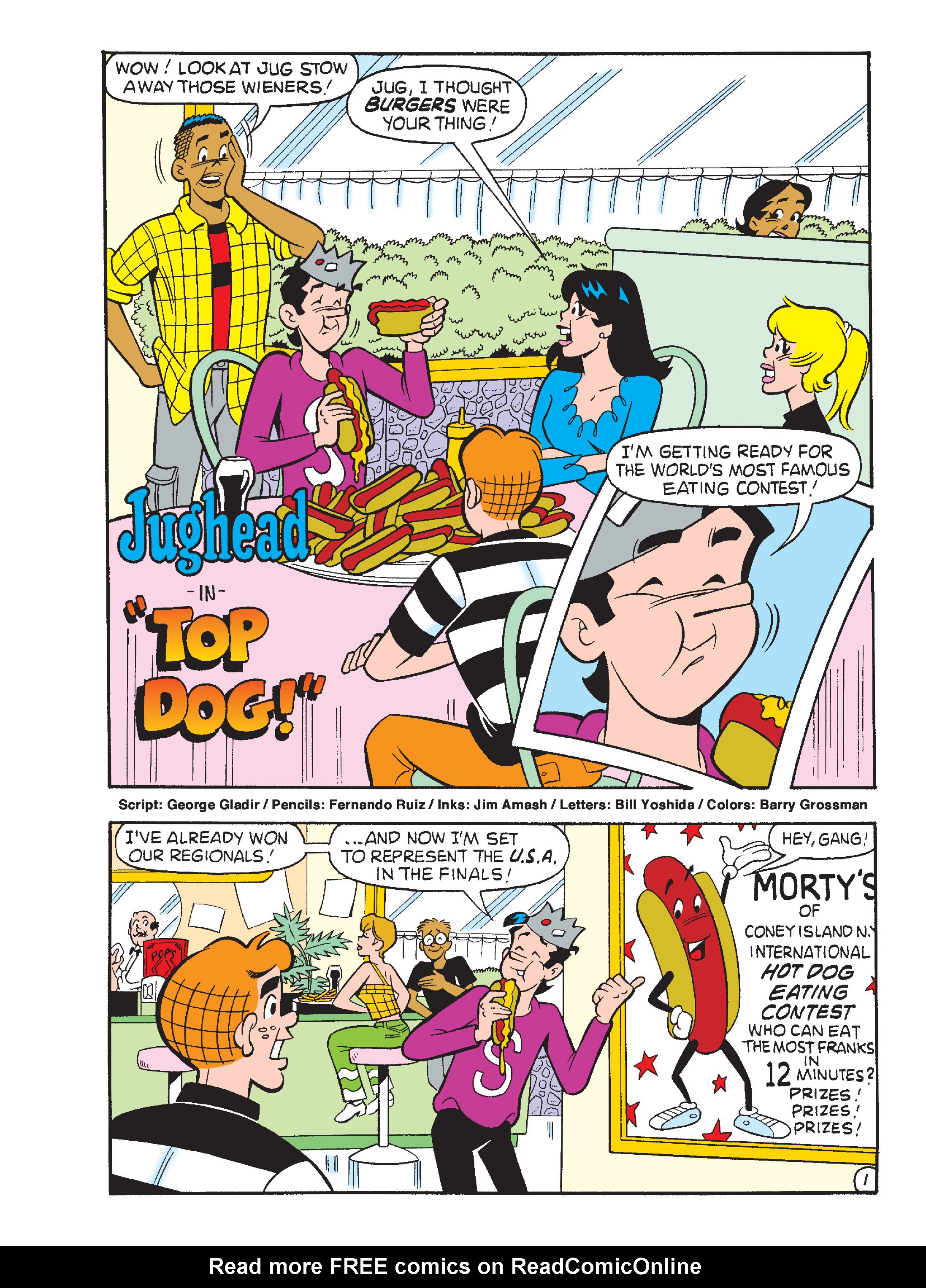 Read online Jughead and Archie Double Digest comic -  Issue #22 - 169