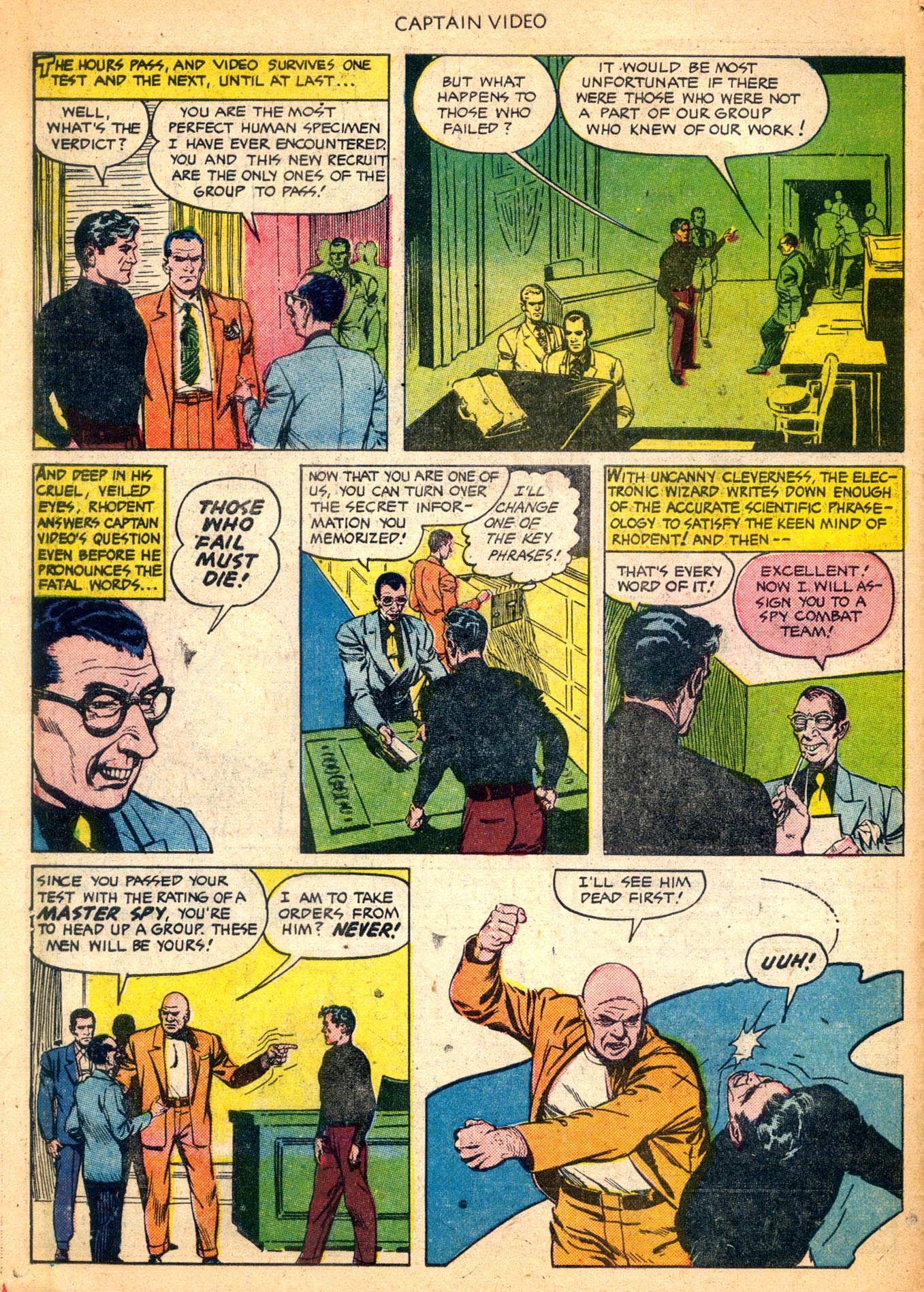 Read online Captain Video comic -  Issue #4 - 10