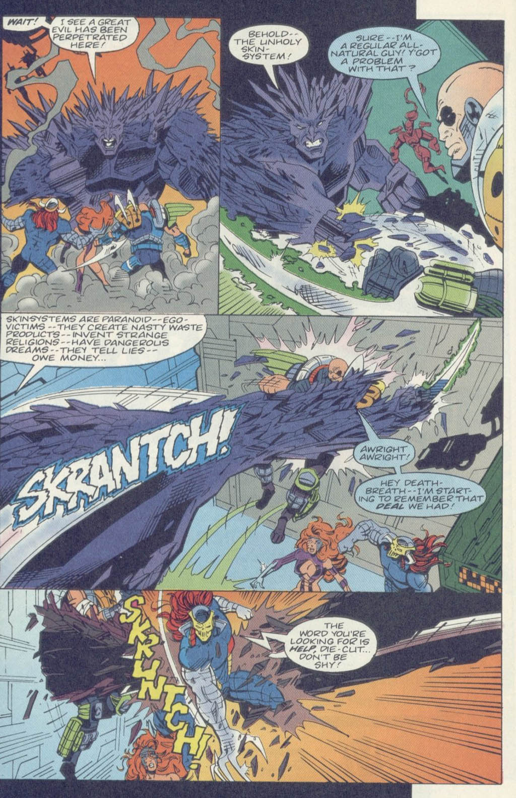 Read online Death's Head II & The Origin of Die Cut comic -  Issue #2 - 7