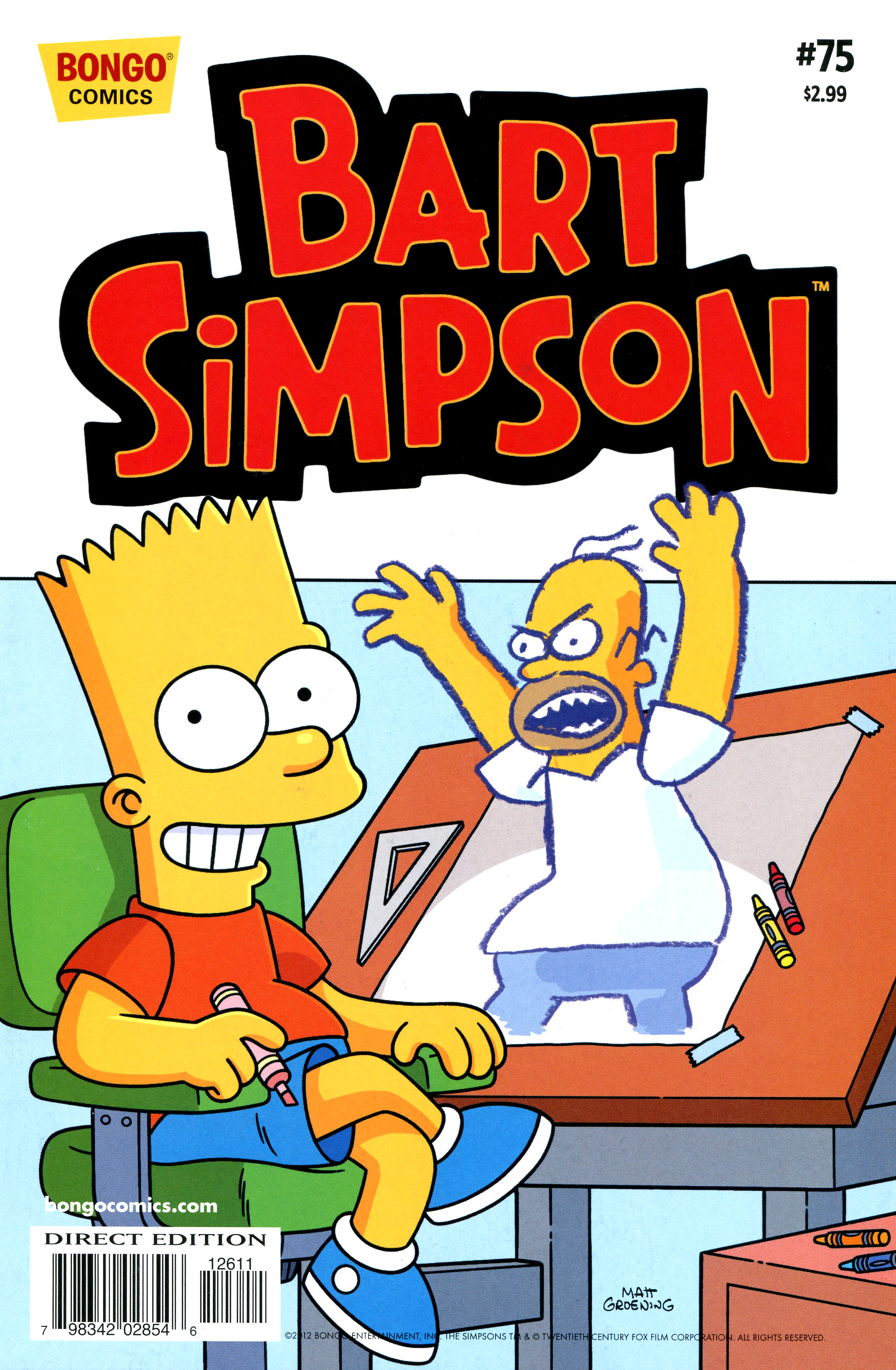 Read online Bart Simpson comic -  Issue #75 - 1