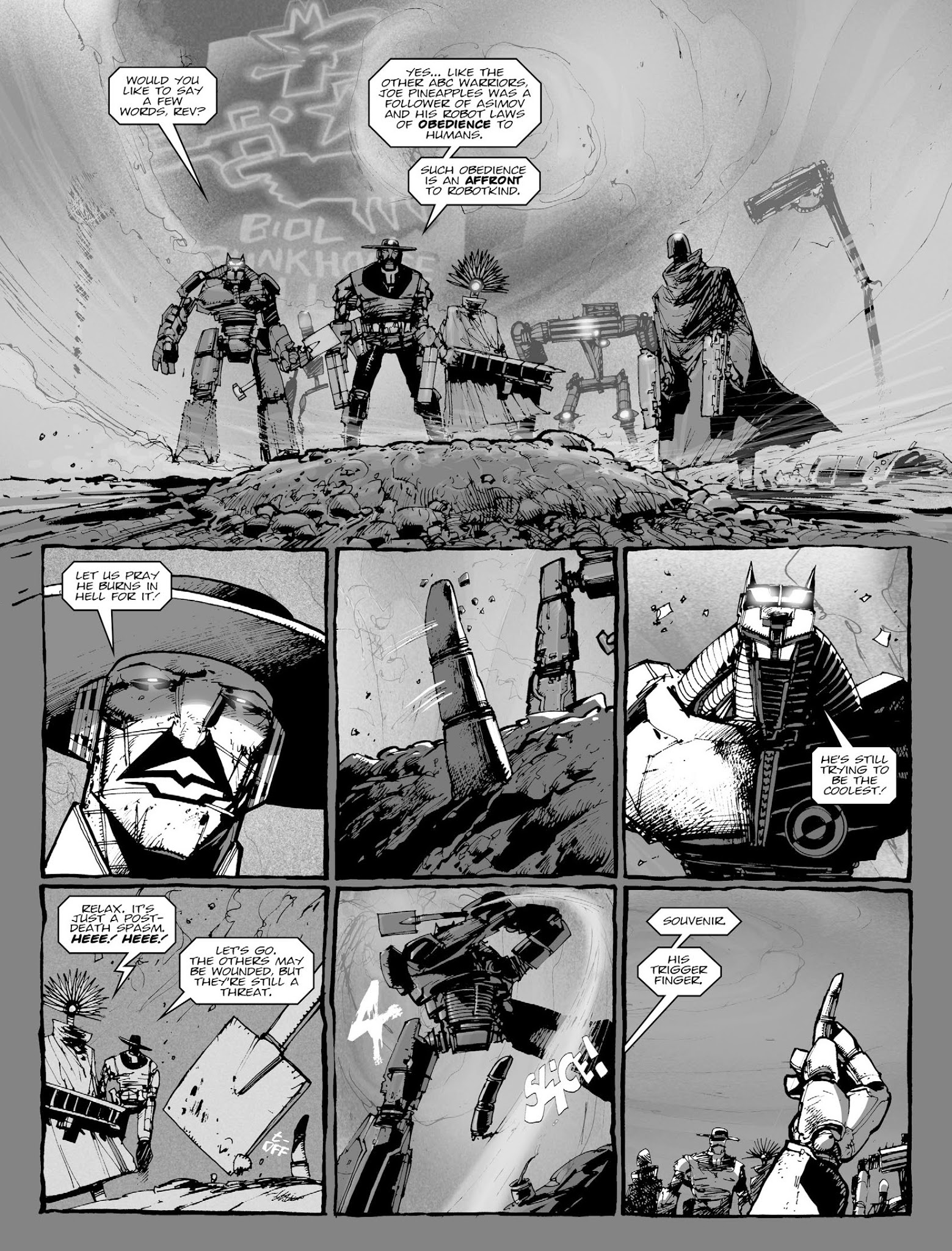 Read online ABC Warriors: The Mek Files comic -  Issue # TPB 3 - 213