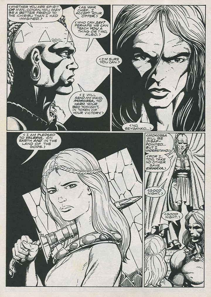 The Savage Sword Of Conan issue 215 - Page 4