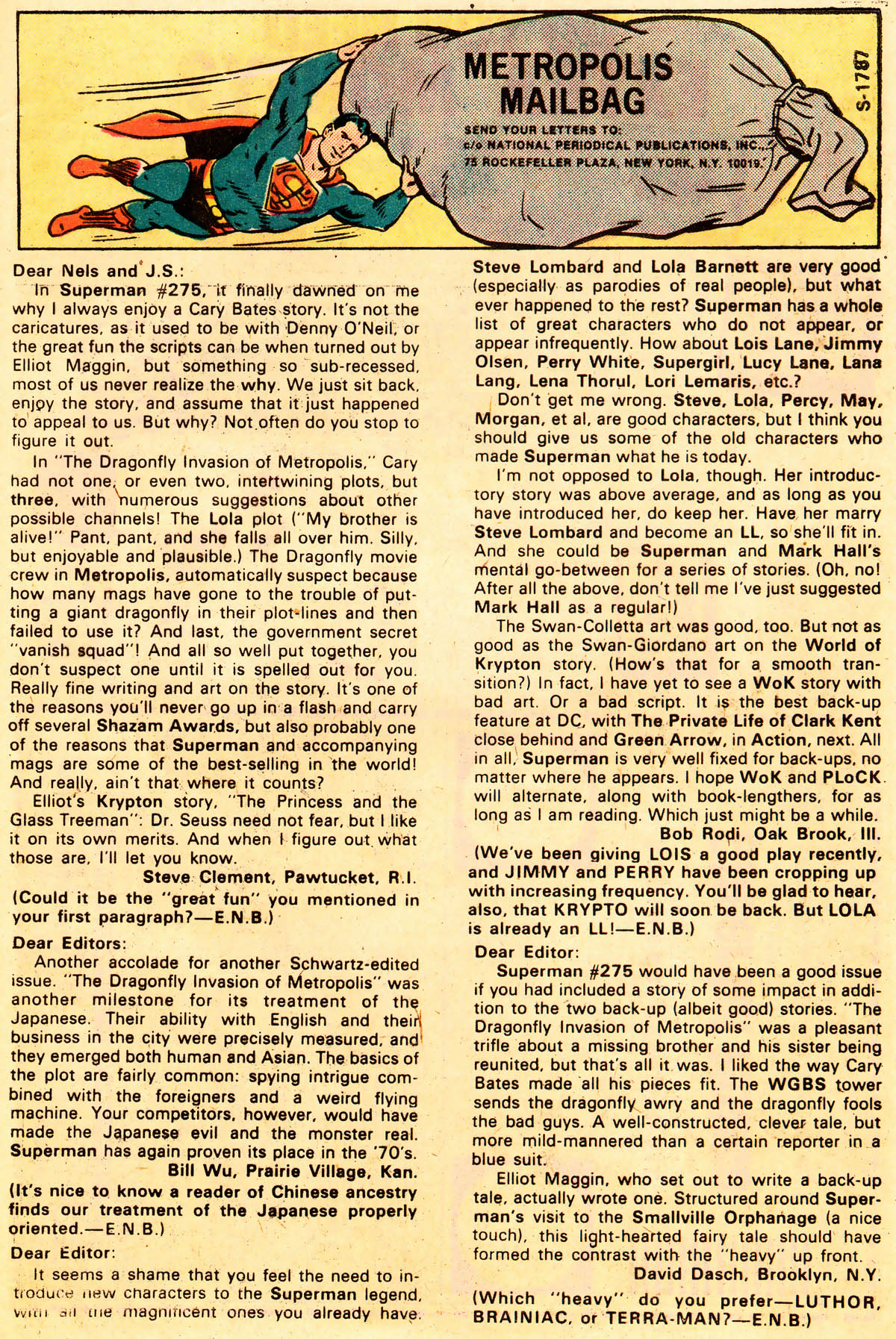Read online Superman (1939) comic -  Issue #279 - 34