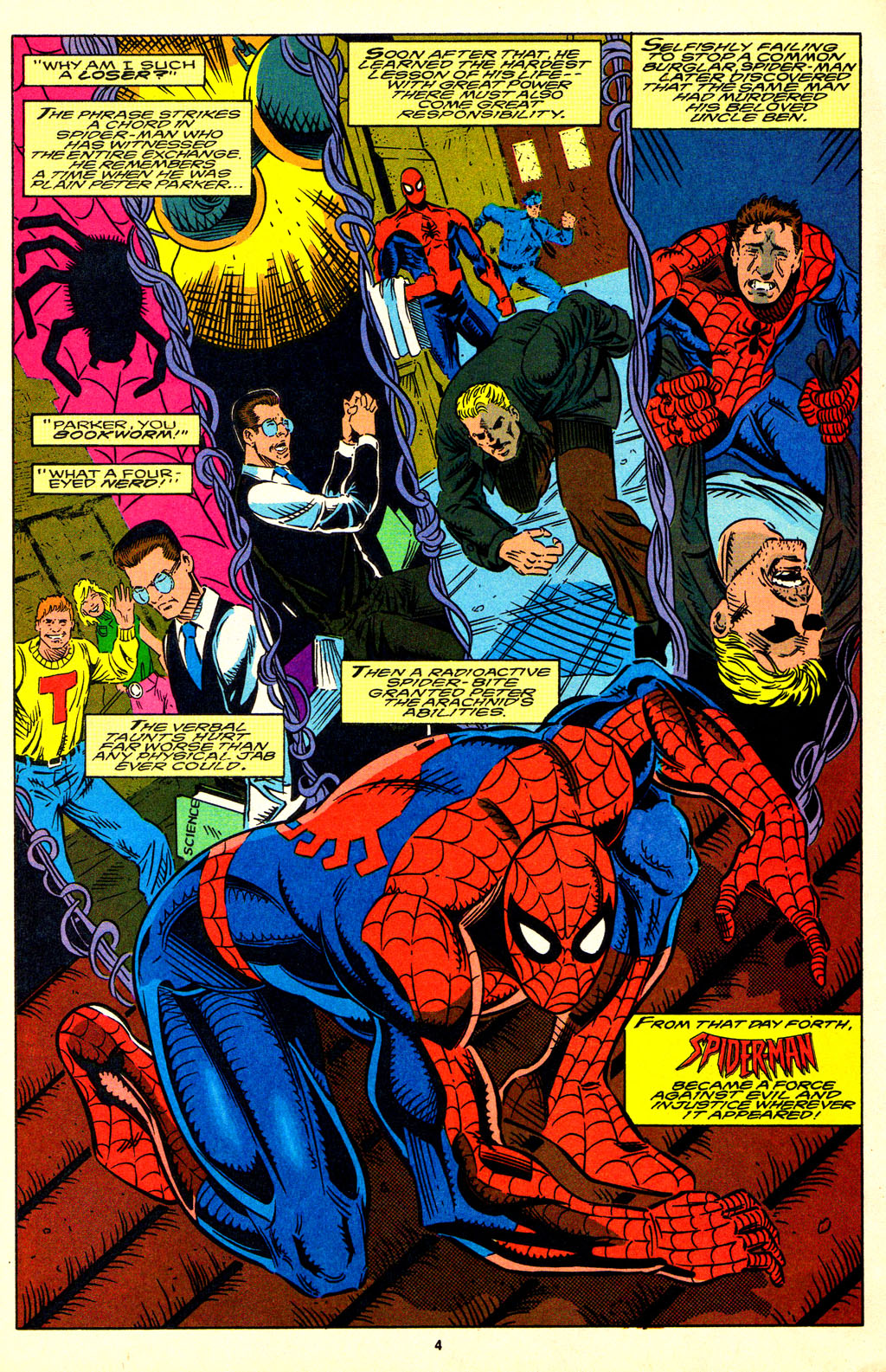 Read online Spider-Man "How to Beat the Bully" / Jubilee "Peer Pressure" comic -  Issue # Full - 16