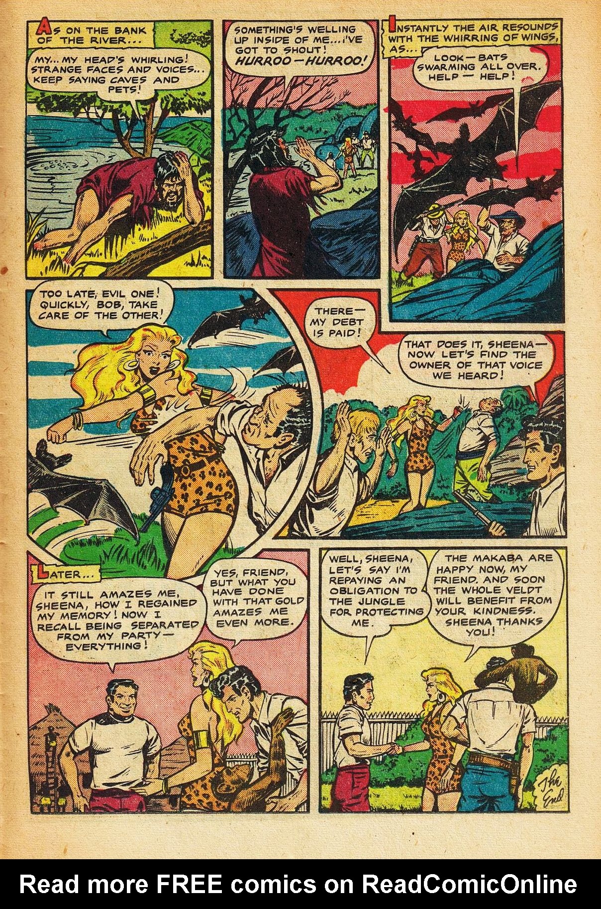 Read online Sheena, Queen of the Jungle (1942) comic -  Issue #11 - 23