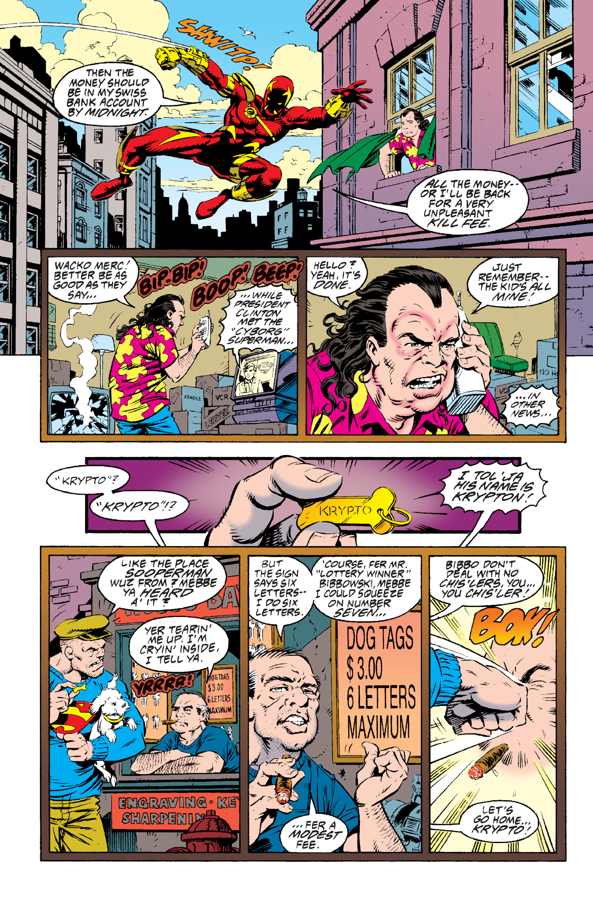 Read online Adventures of Superman (1987) comic -  Issue #502 - 7