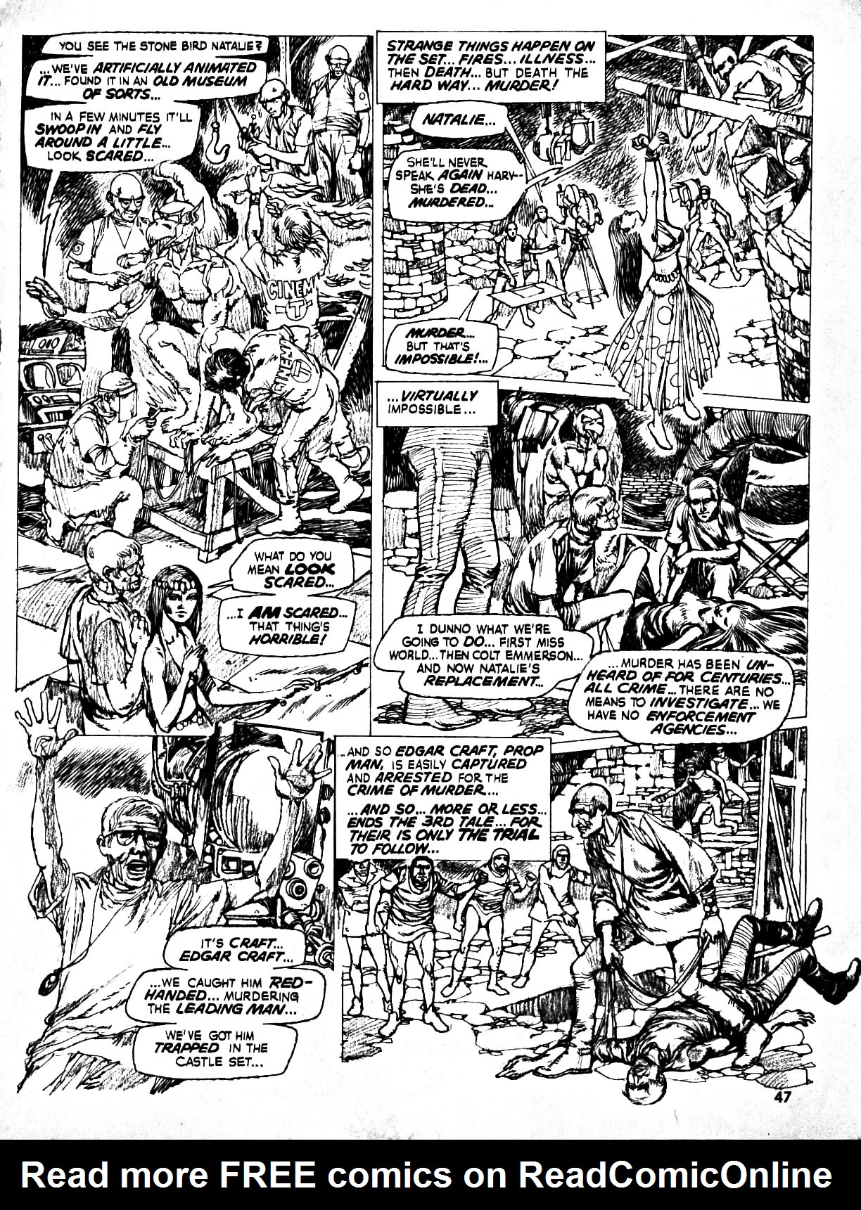 Read online Nightmare (1970) comic -  Issue #9 - 47