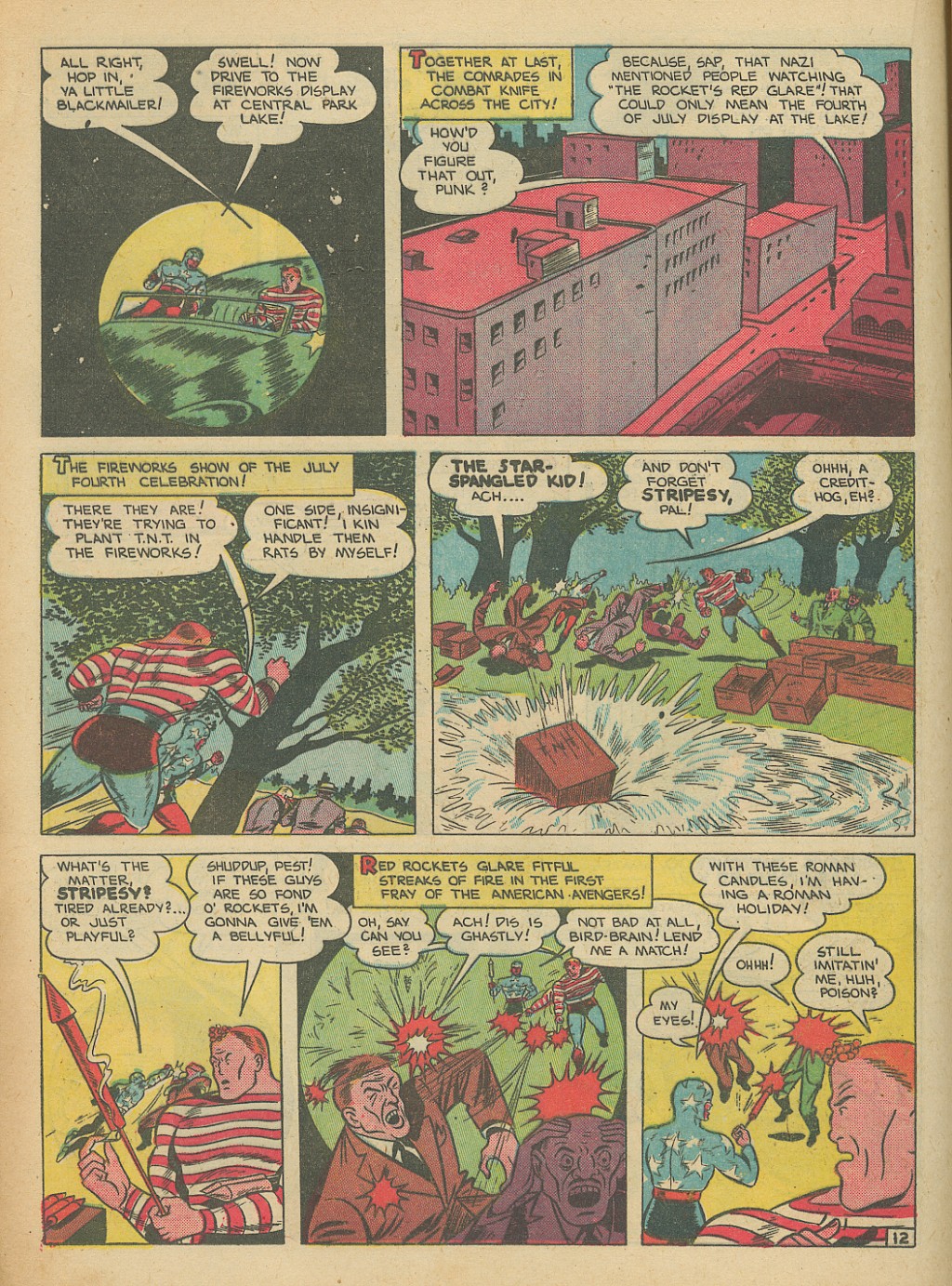Read online Star Spangled Comics comic -  Issue #18 - 29