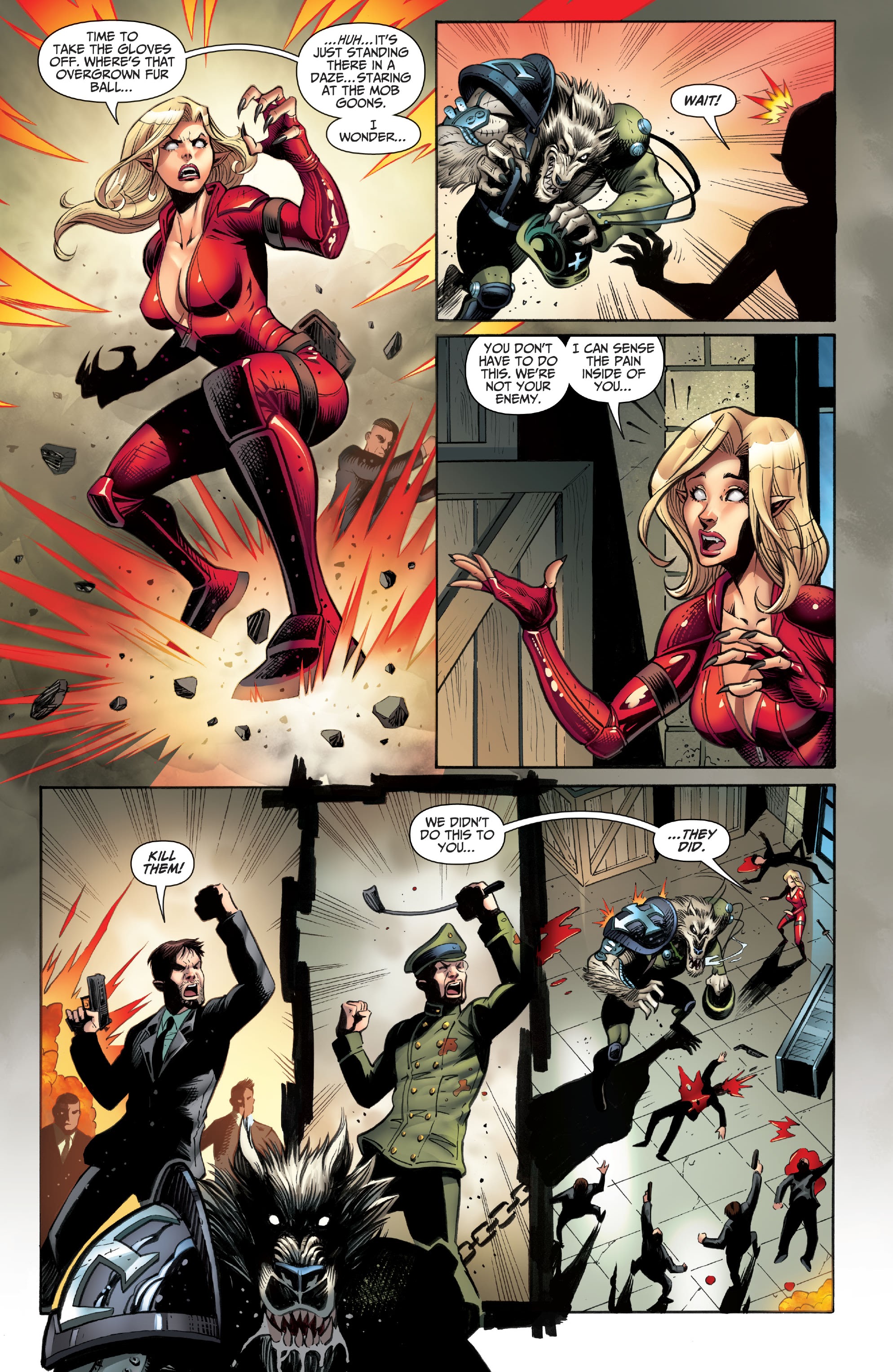 Read online Grimm Spotlight: Red Agent - Beast of Belgium comic -  Issue # Full - 25