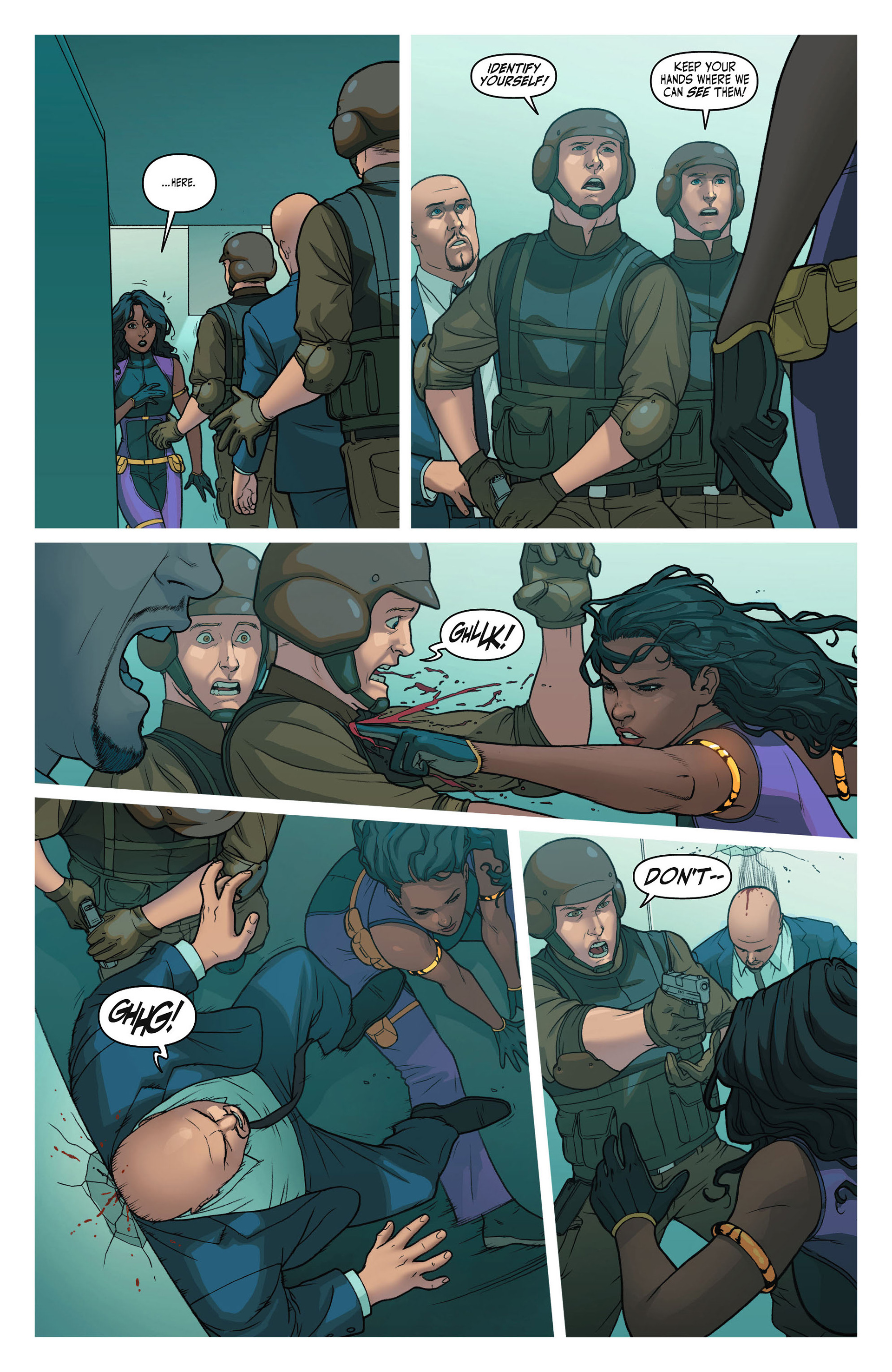 Read online Voodoo (2011) comic -  Issue #4 - 14