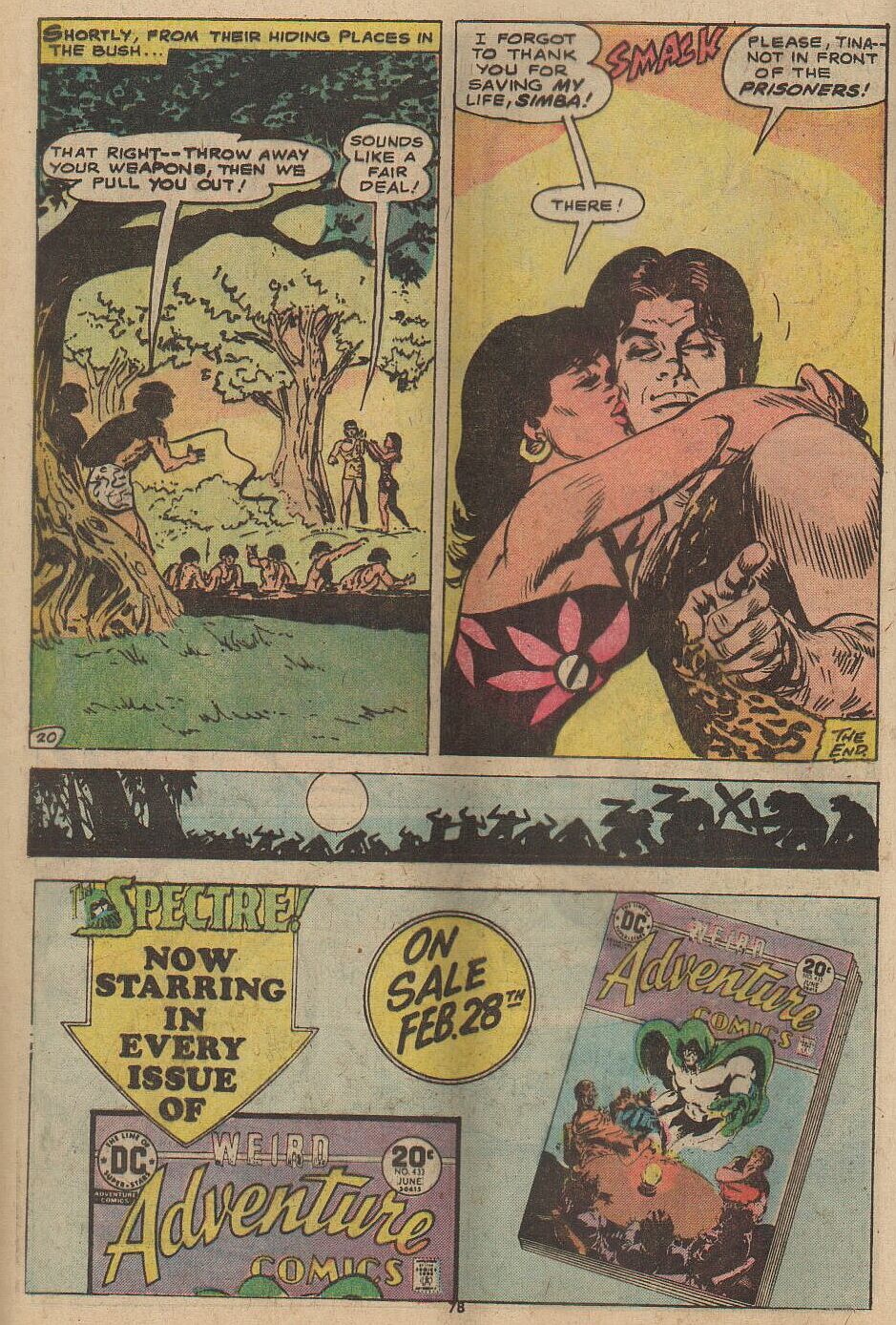 Read online Tarzan (1972) comic -  Issue #230 - 68