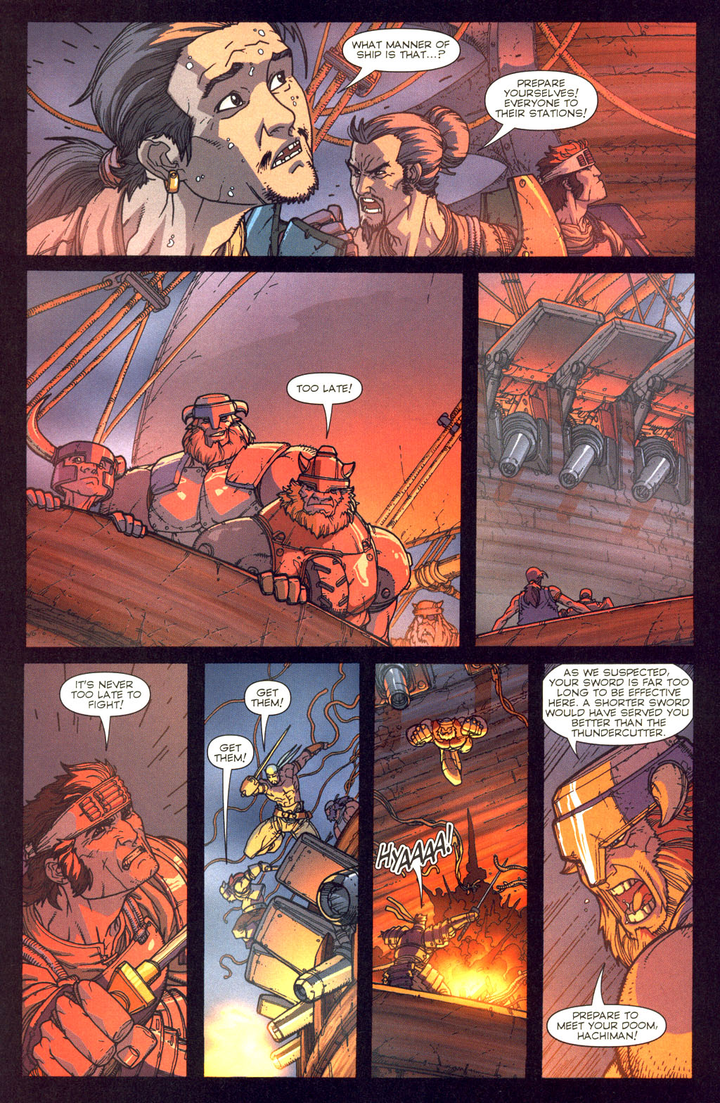 Read online ThunderCats: HammerHand's Revenge comic -  Issue #1 - 4