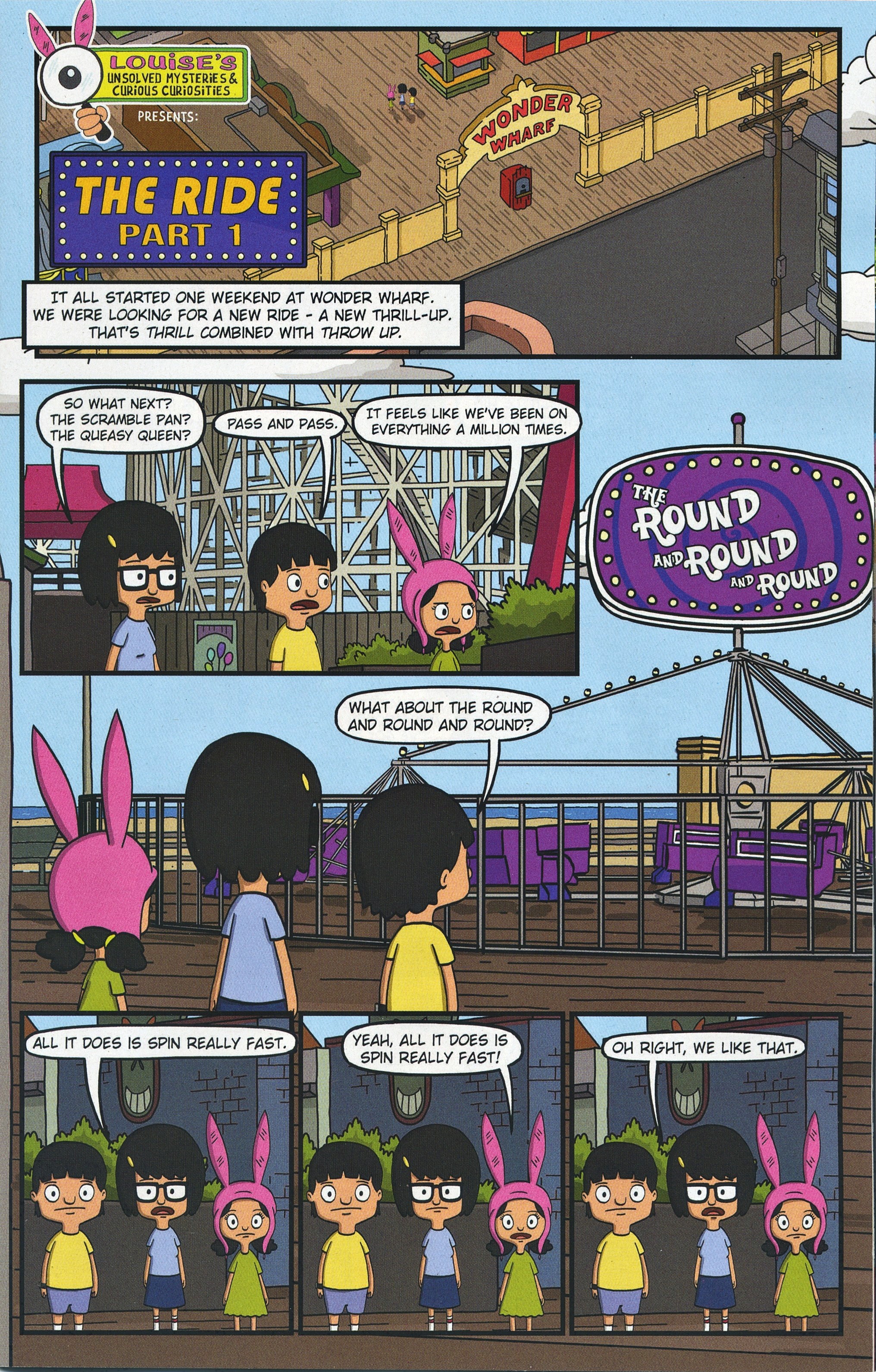 Read online Free Comic Book Day 2019 comic -  Issue # Bob's Burgers - 3