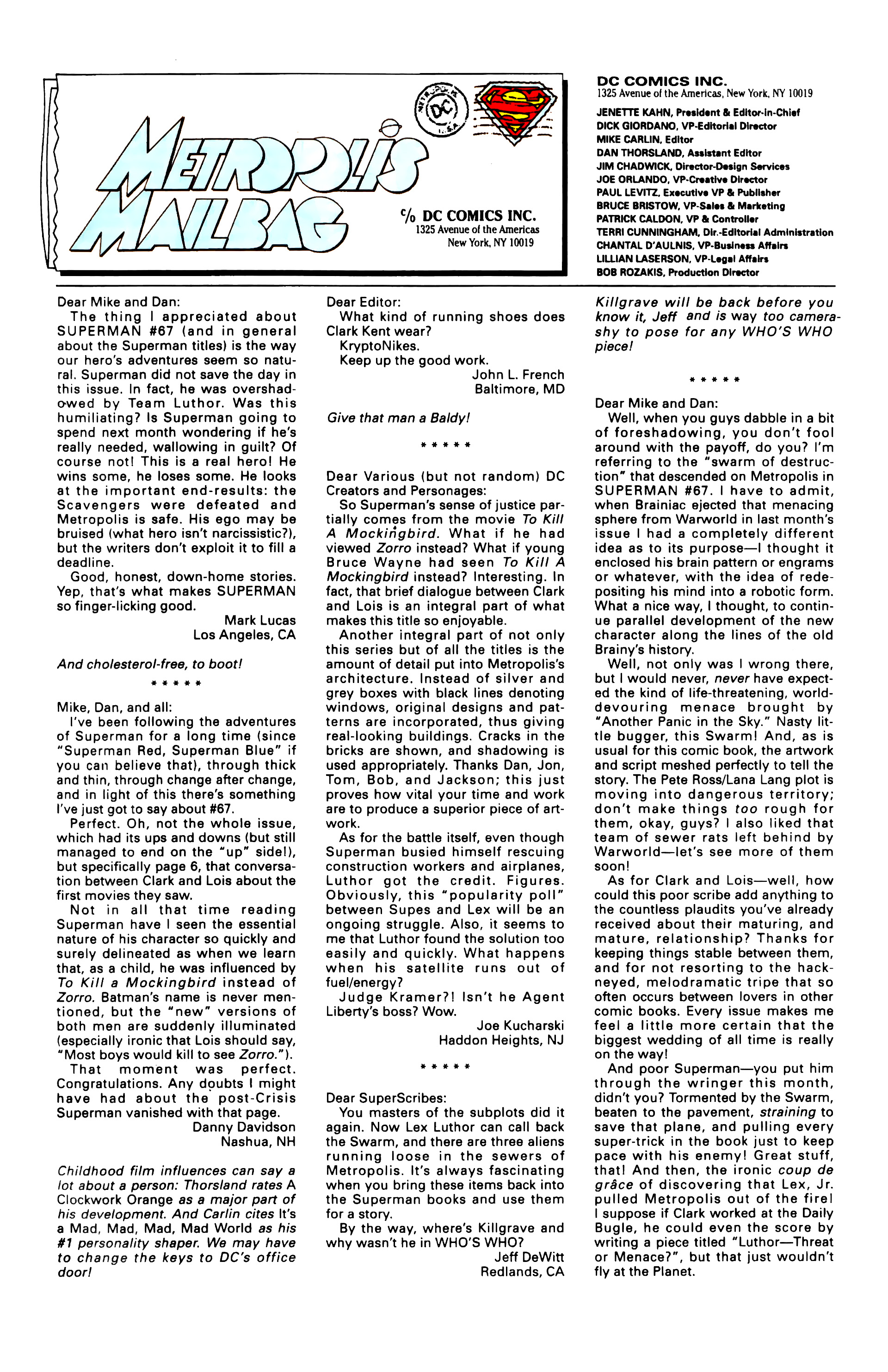 Read online Superman (1987) comic -  Issue #71 - 23