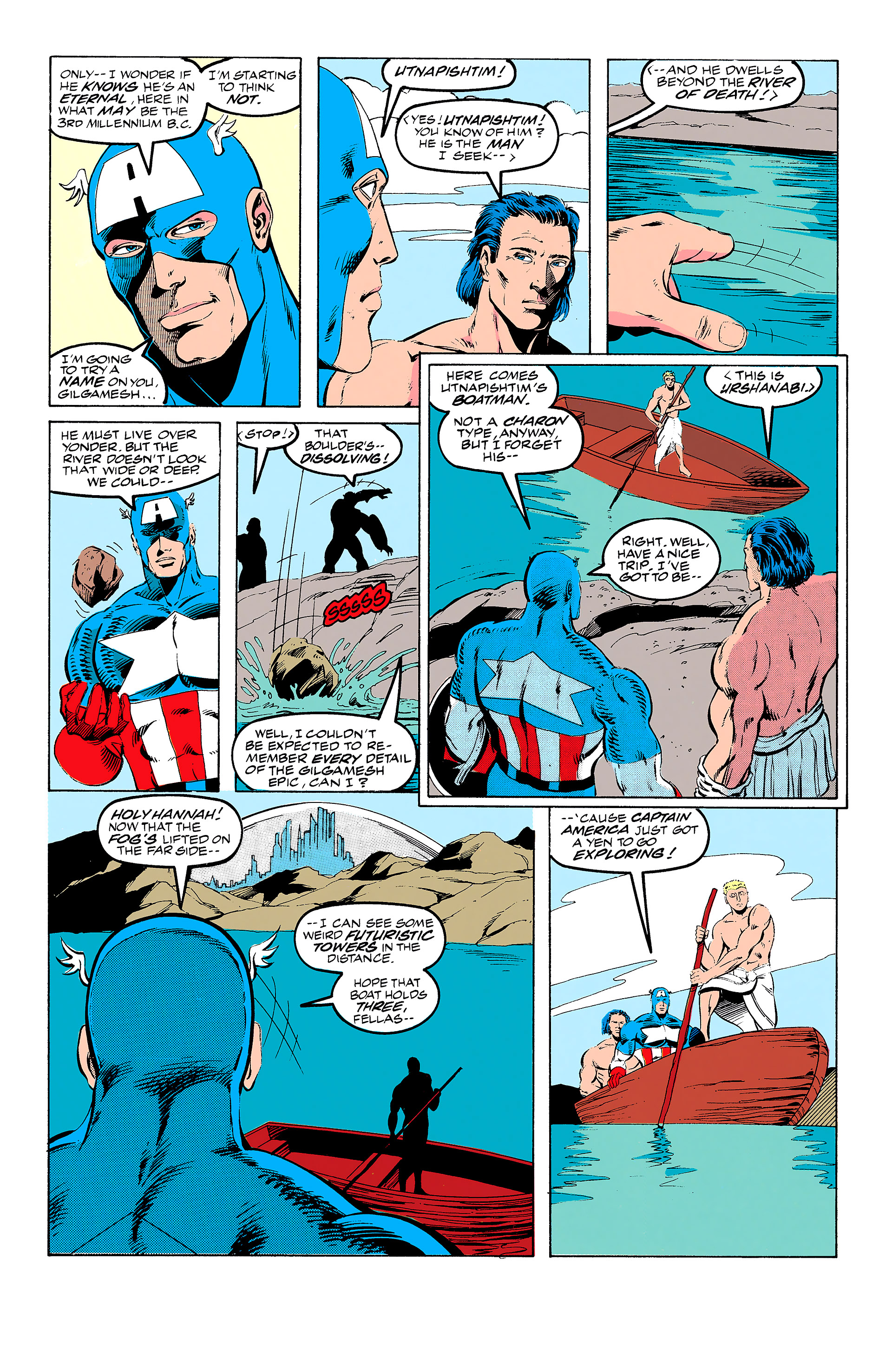 Read online Captain America (1968) comic -  Issue # _Annual 11 - 16