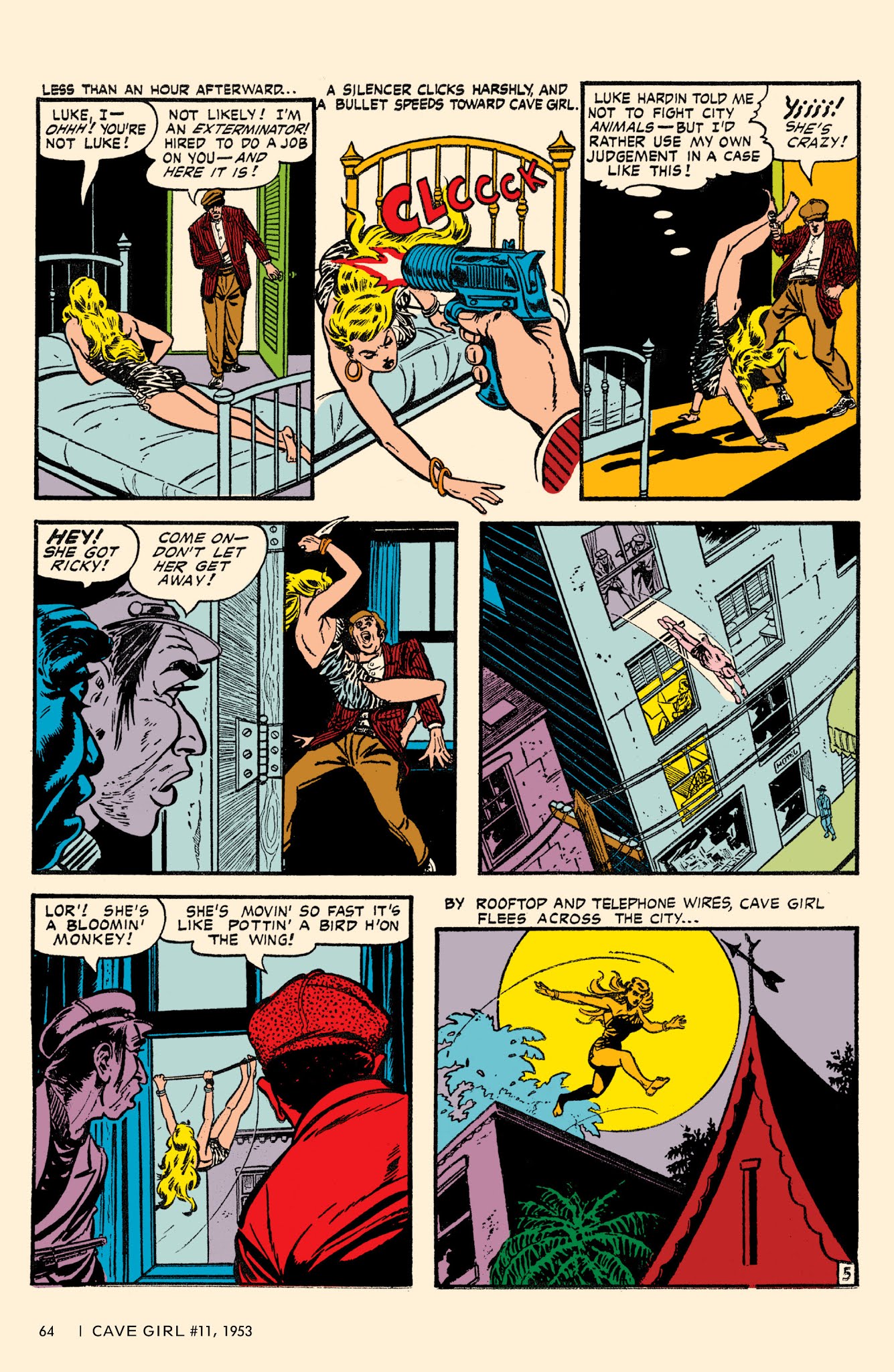 Read online Bob Powell's Complete Cave Girl comic -  Issue # TPB (Part 1) - 65