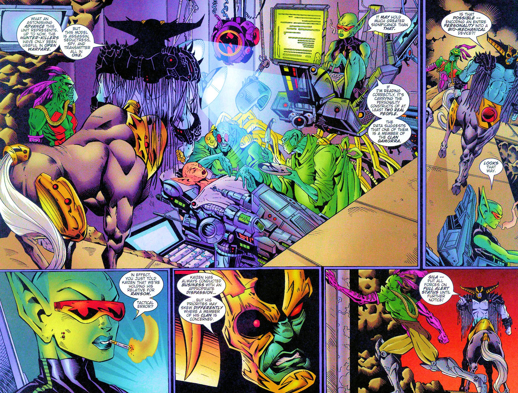 Read online Cybernary comic -  Issue #5 - 5