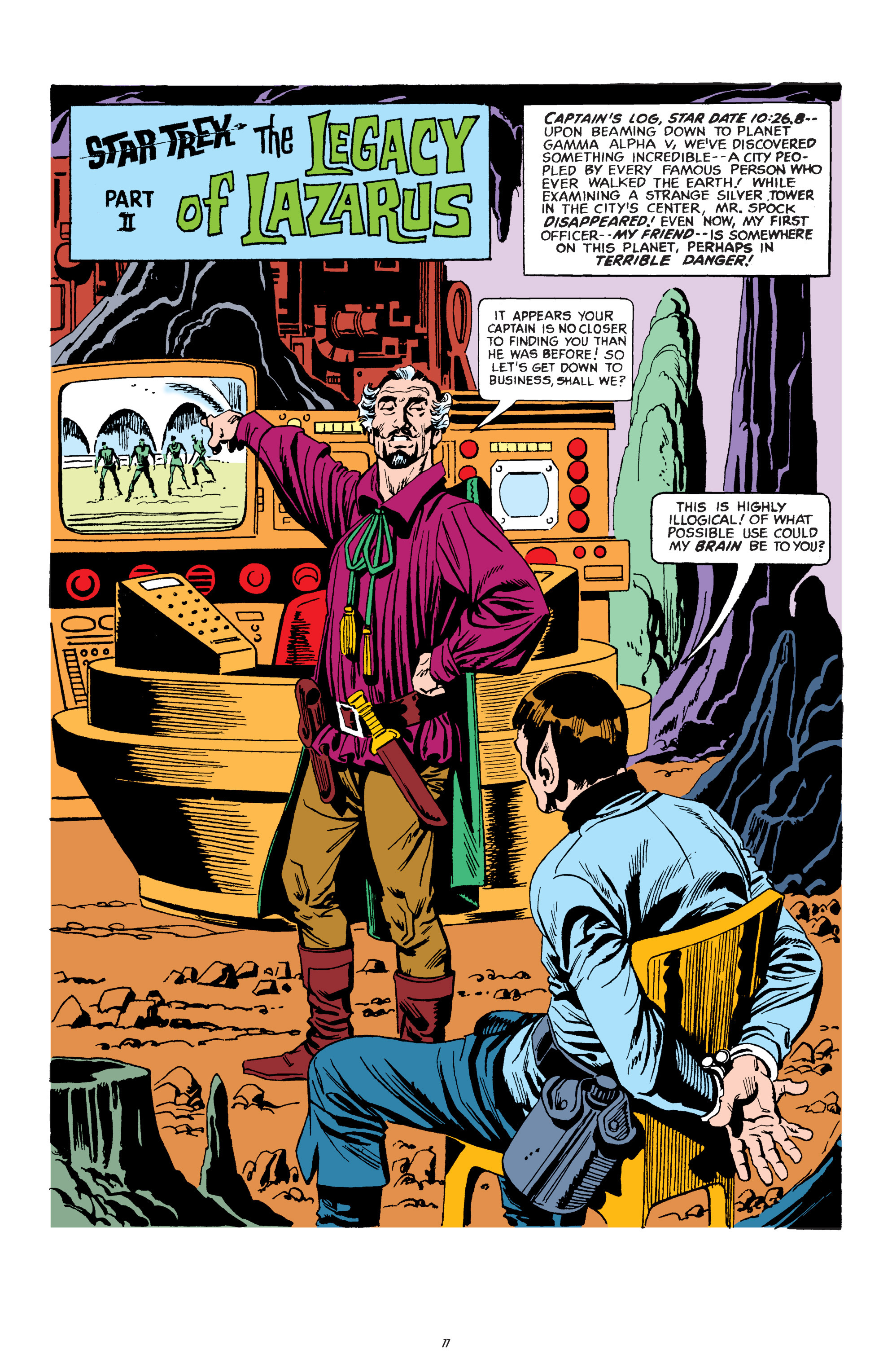 Read online Star Trek Archives comic -  Issue # TPB 2 - 76