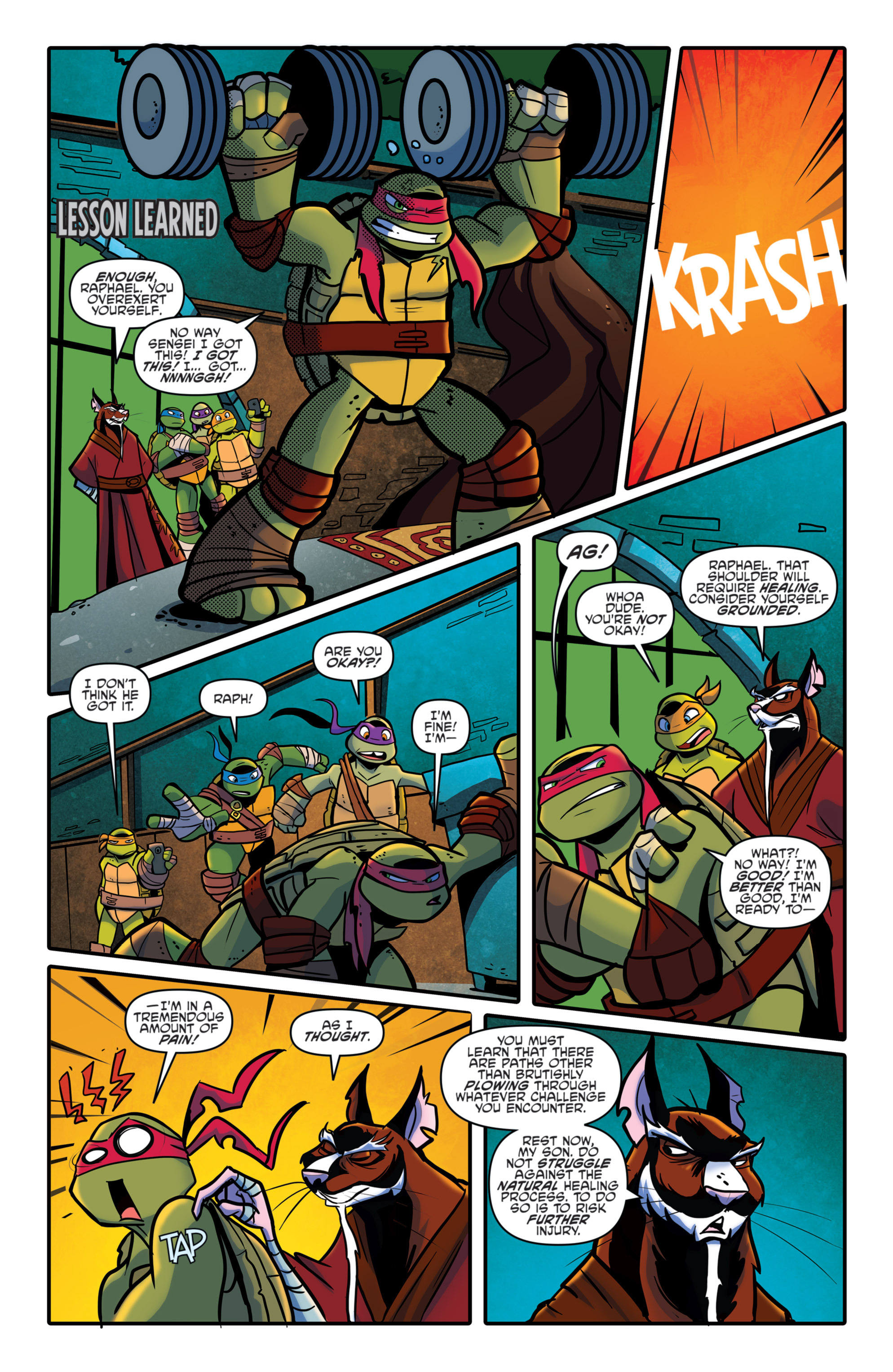 Read online Teenage Mutant Ninja Turtles New Animated Adventures comic -  Issue #13 - 15