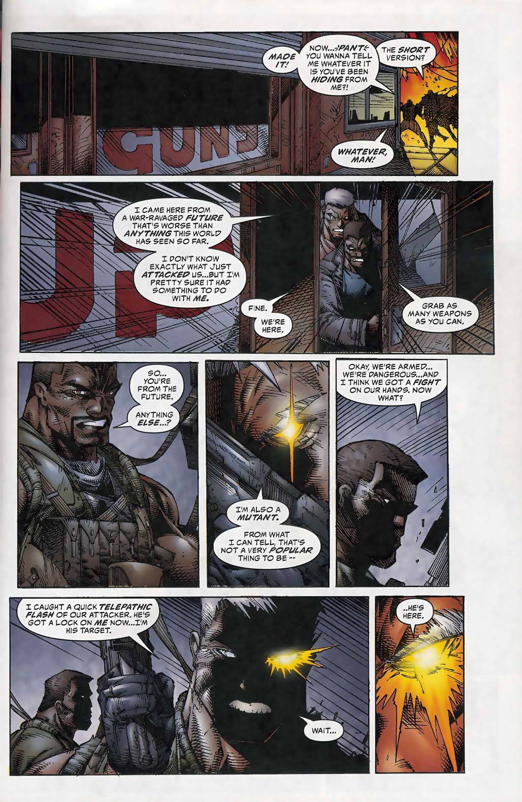 Read online Wolverine/Cable comic -  Issue # Full - 38