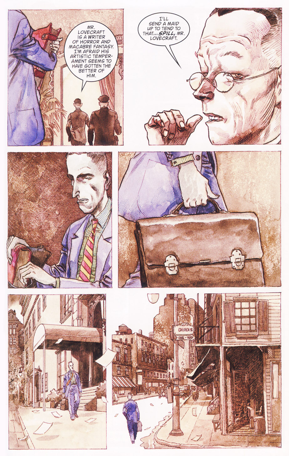 Read online Lovecraft comic -  Issue # TPB - 63