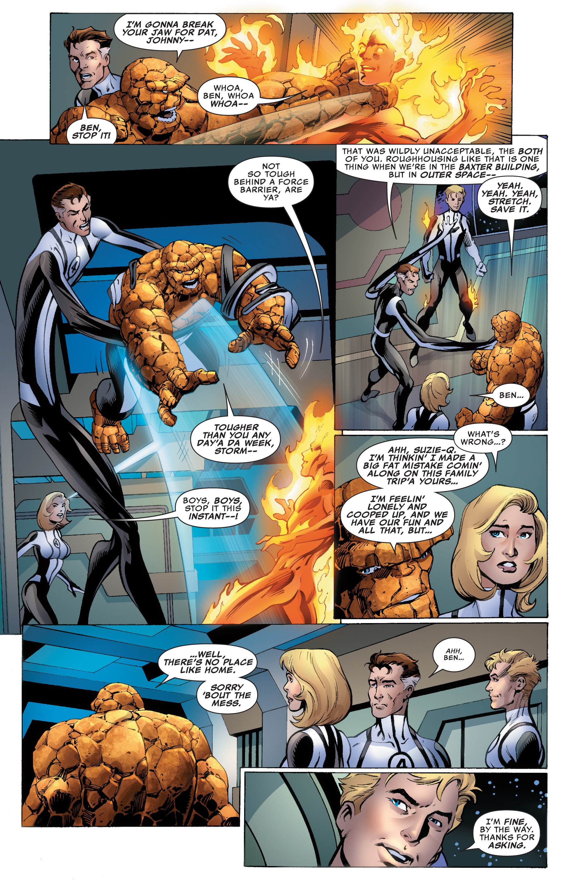 Read online Fantastic Four (2013) comic -  Issue #4 - 5