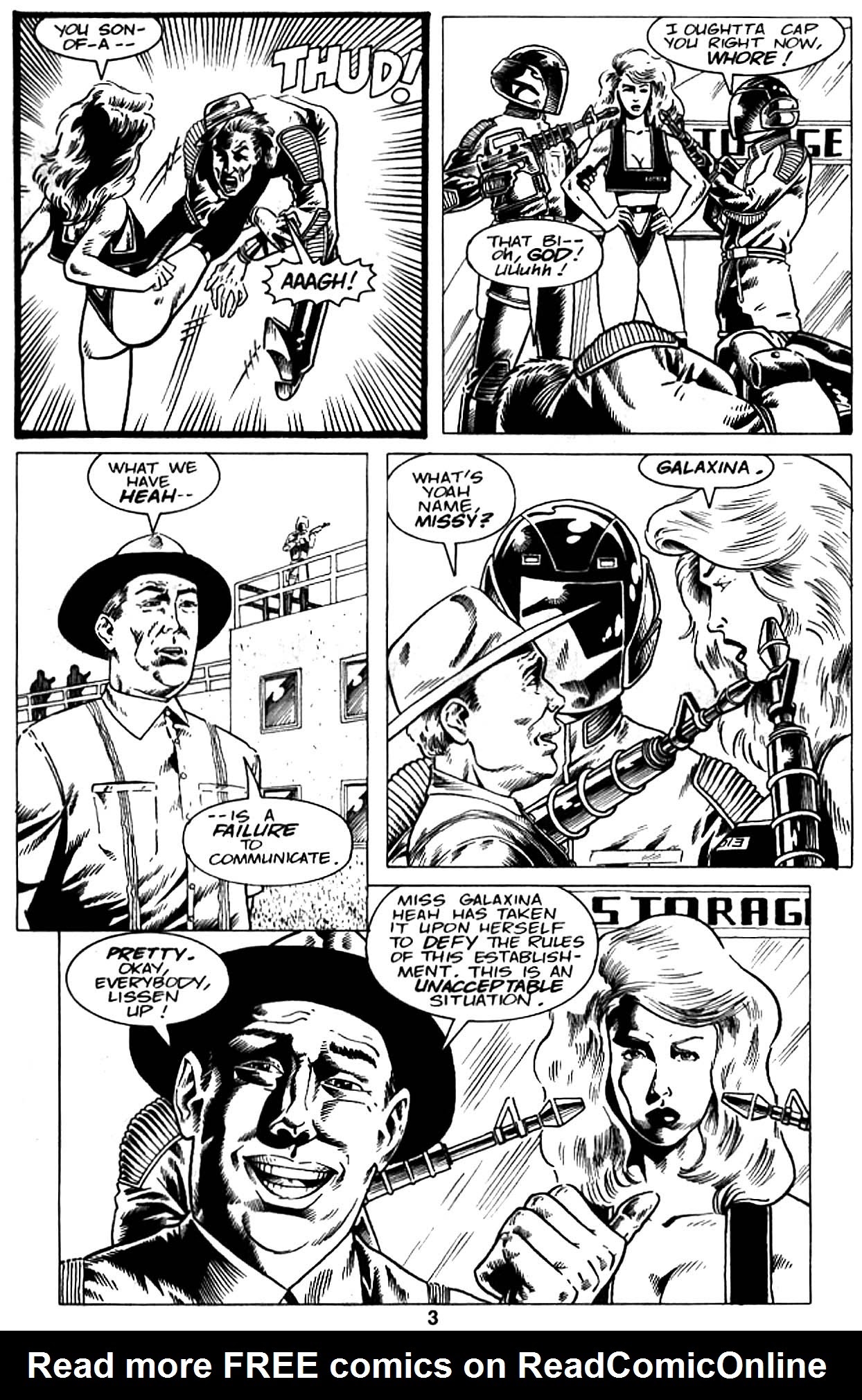 Read online Galaxina comic -  Issue #2 - 6