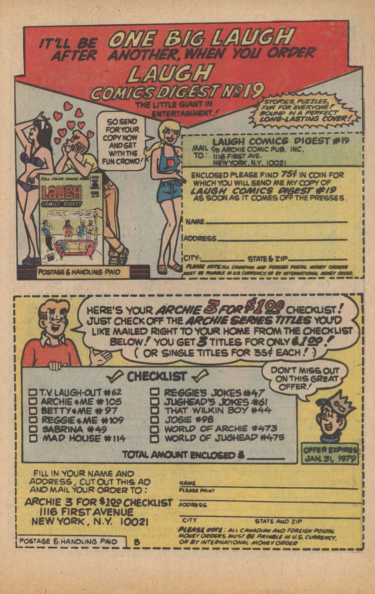 Read online Archie's Joke Book Magazine comic -  Issue #249 - 27