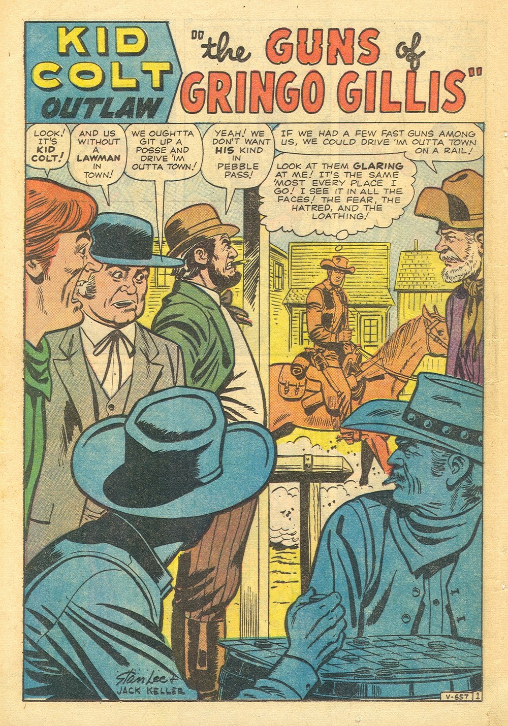 Read online Kid Colt Outlaw comic -  Issue #104 - 12