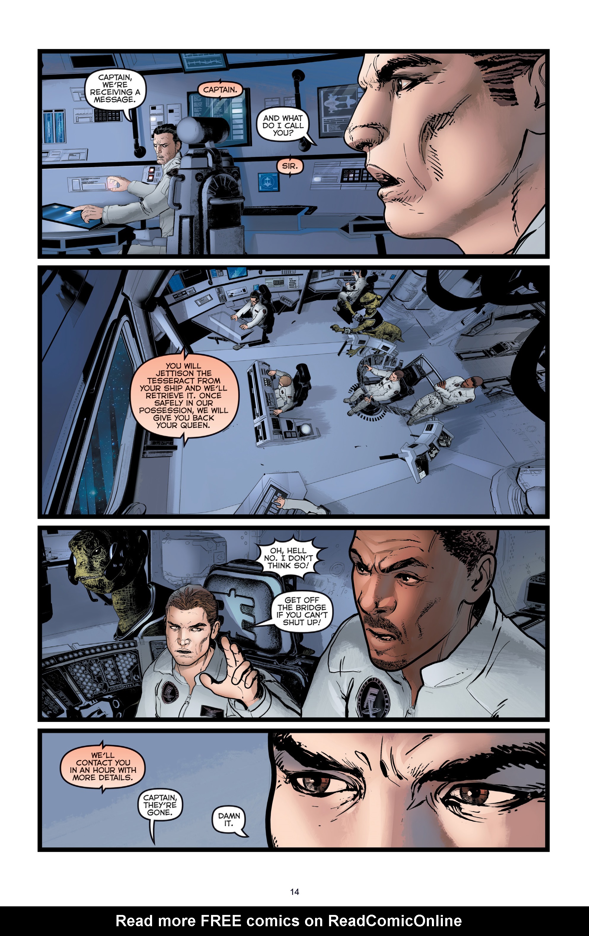 Read online Faster than Light comic -  Issue #9 - 16