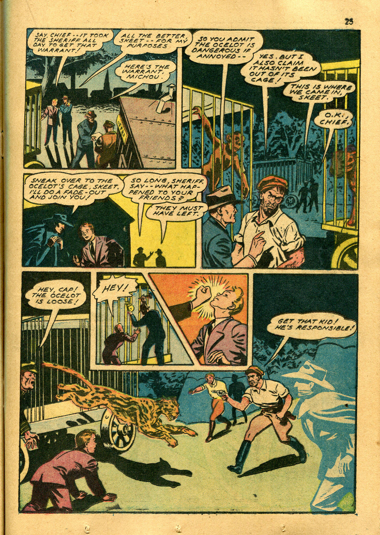 Read online Shadow Comics comic -  Issue #22 - 25
