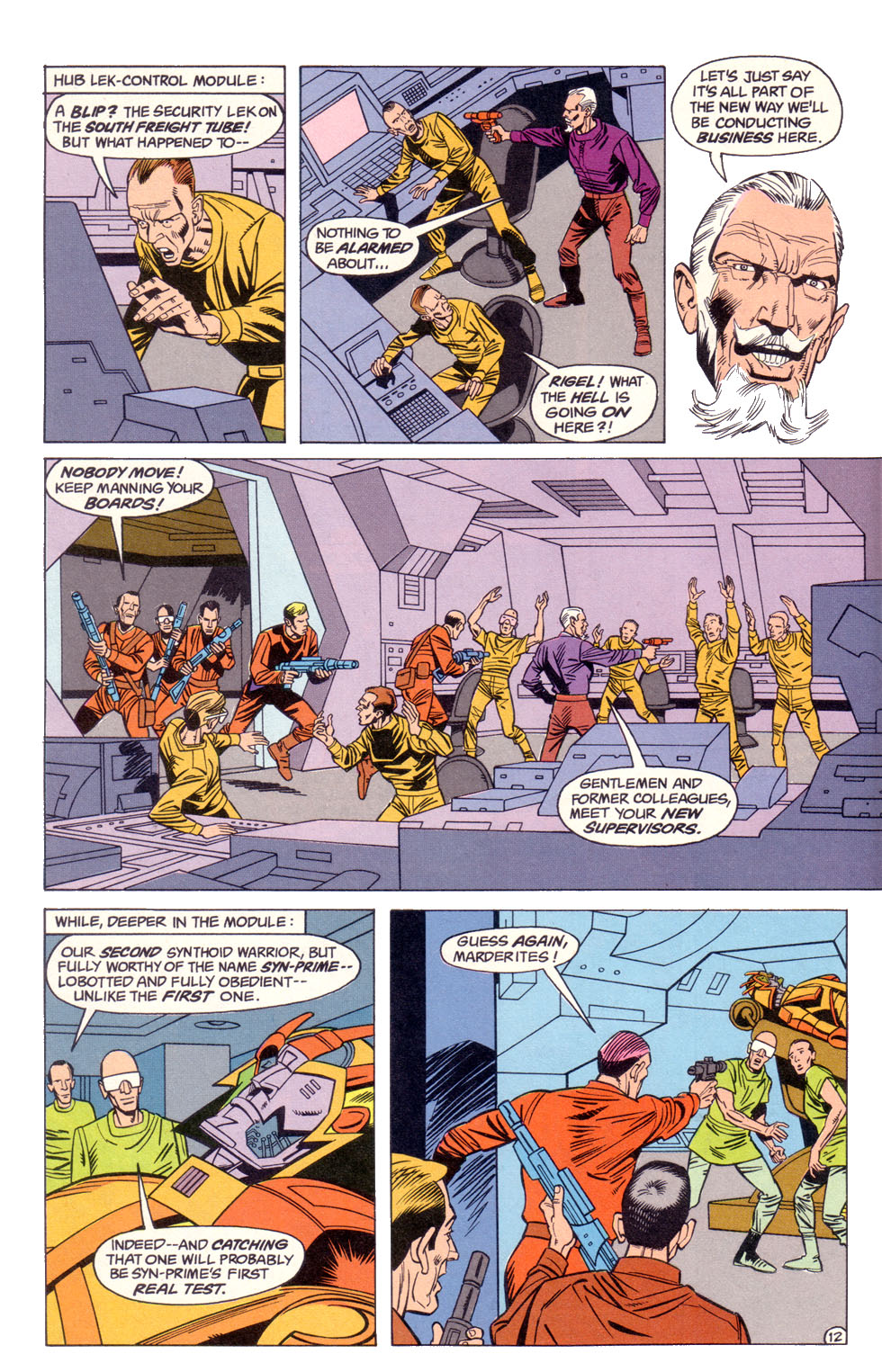 Read online Electric Warrior comic -  Issue #12 - 14